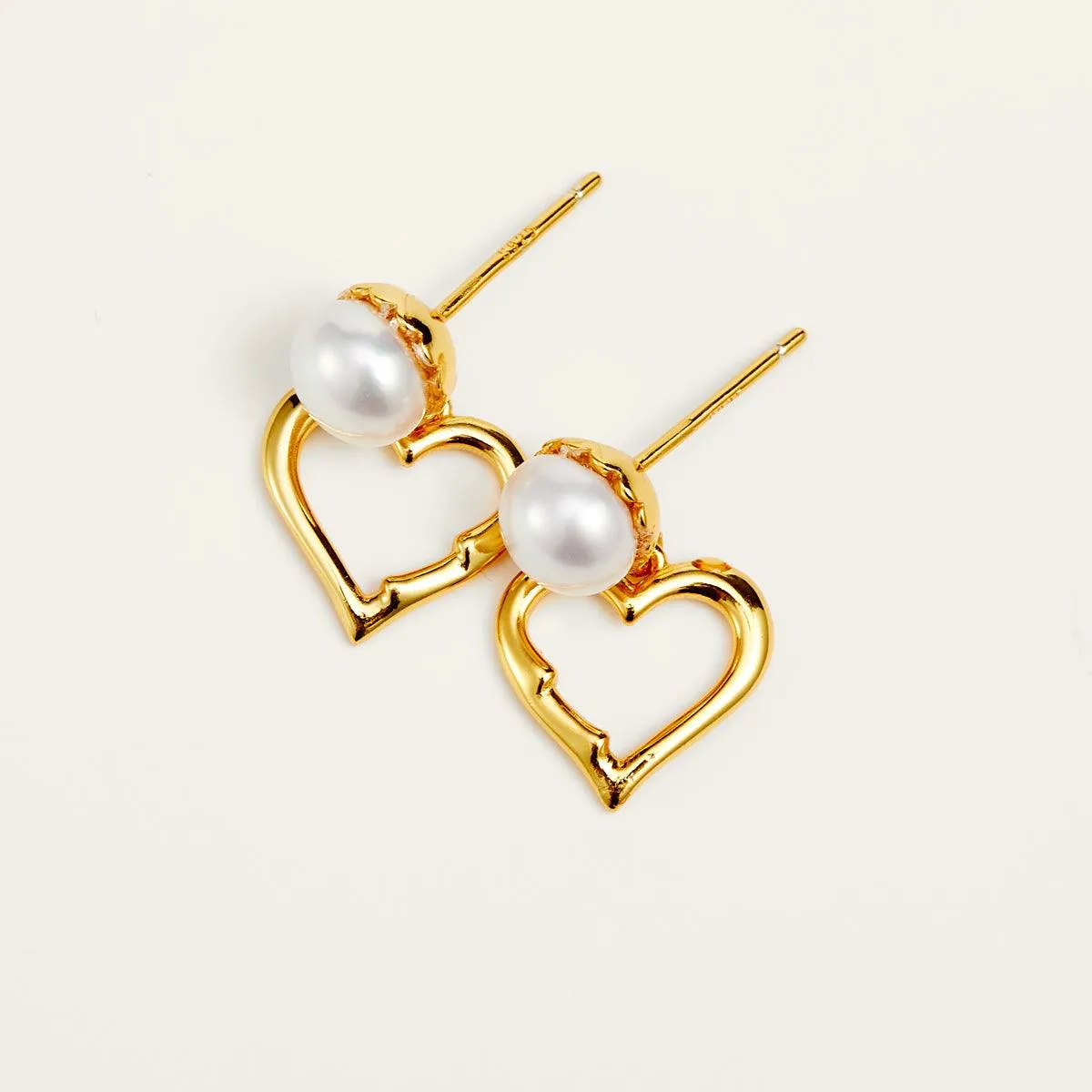 Elegant Freshwater Pearl Drop Earrings sold by Jescojes