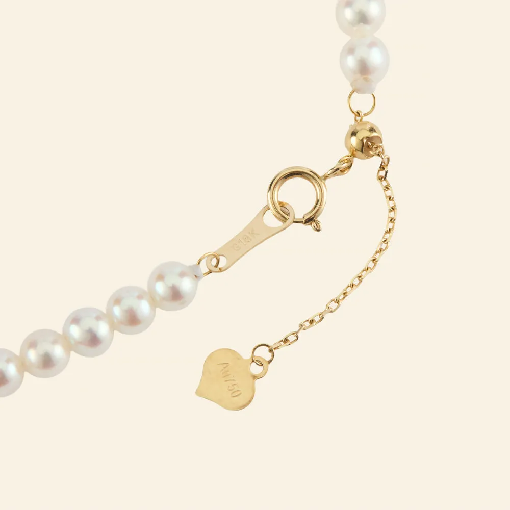 Charismatic AAA Freshwater Pearl Bracelet 3.5-4mm sold by Jescojes product image thumbnail 4