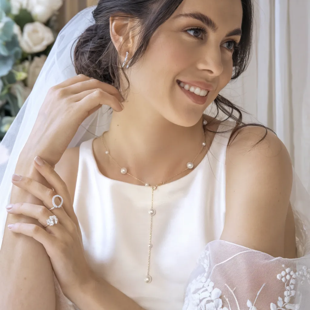 Starry Night AAA Freshwater Pearl Necklace sold by Jescojes product image thumbnail 5