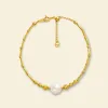 Golden AAAA Pearl Bracelet sold by Jescojes