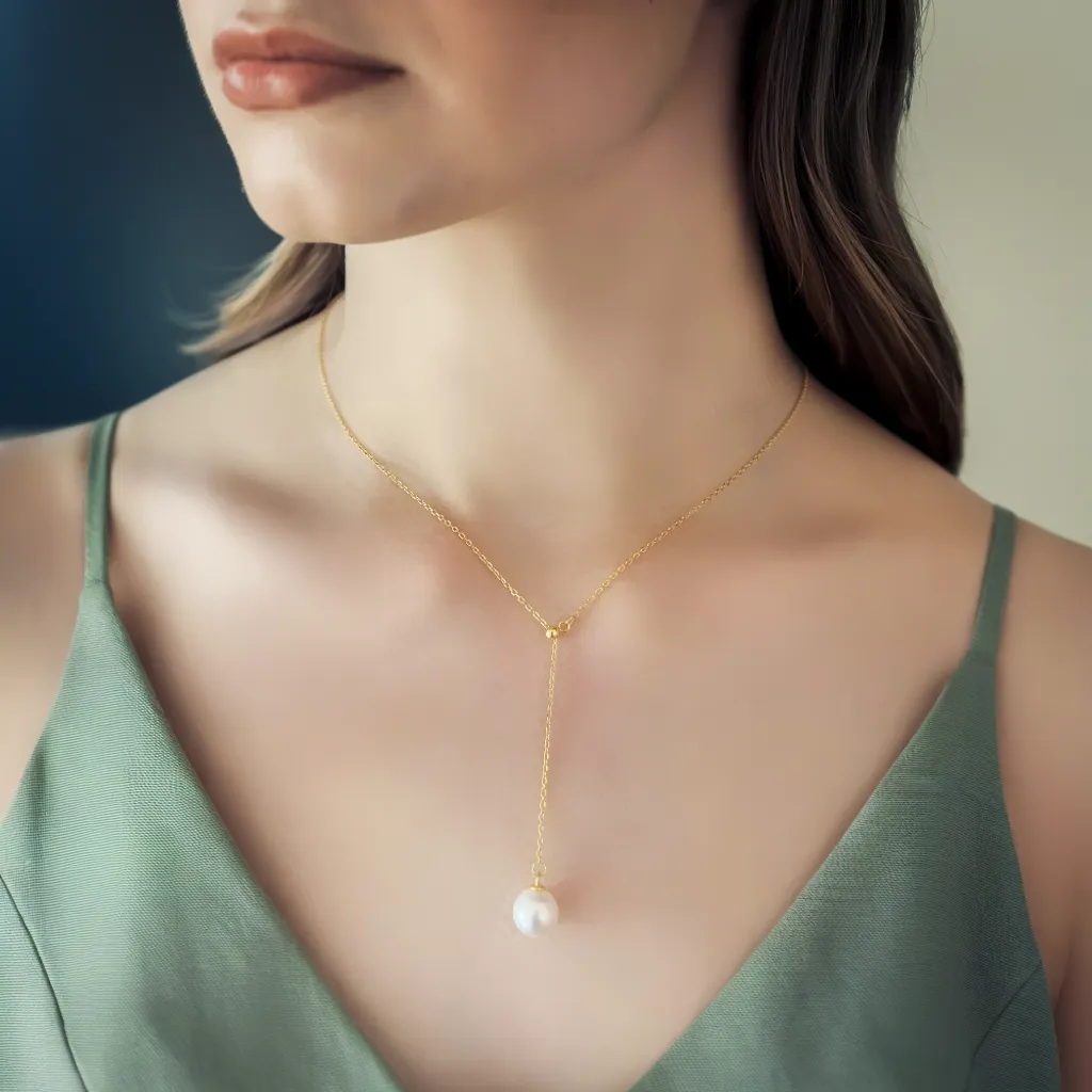 Versatile AAAA Pearl Pendant Necklace sold by Jescojes product image thumbnail 5