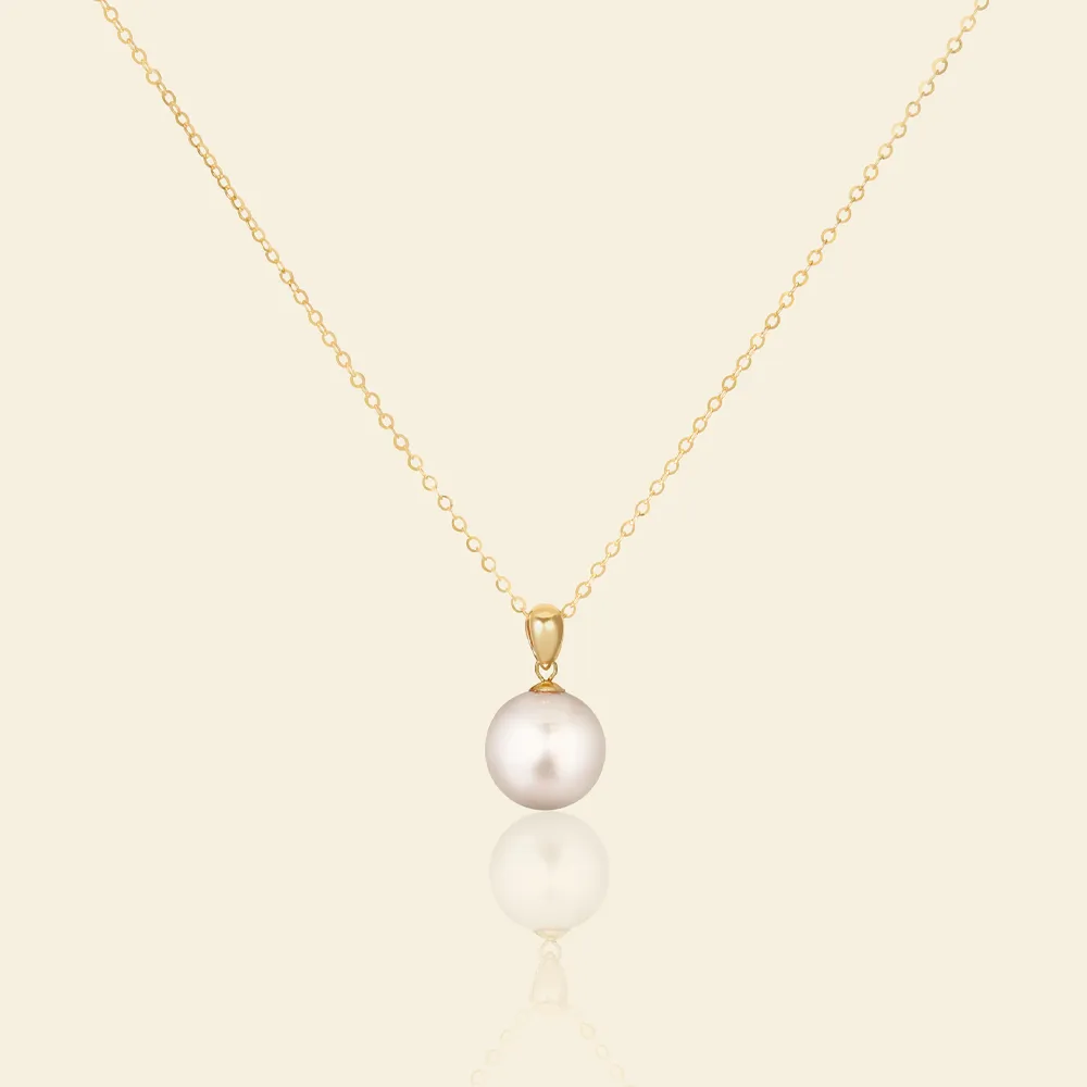 Lustrous AAAA Pearl Pendant Necklace sold by Jescojes