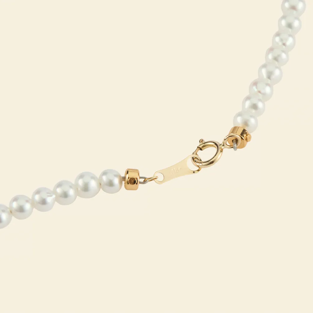 Noble Freshwater Pearl Strand Necklace 3.5-4mm 17" sold by Jescojes product image thumbnail 4