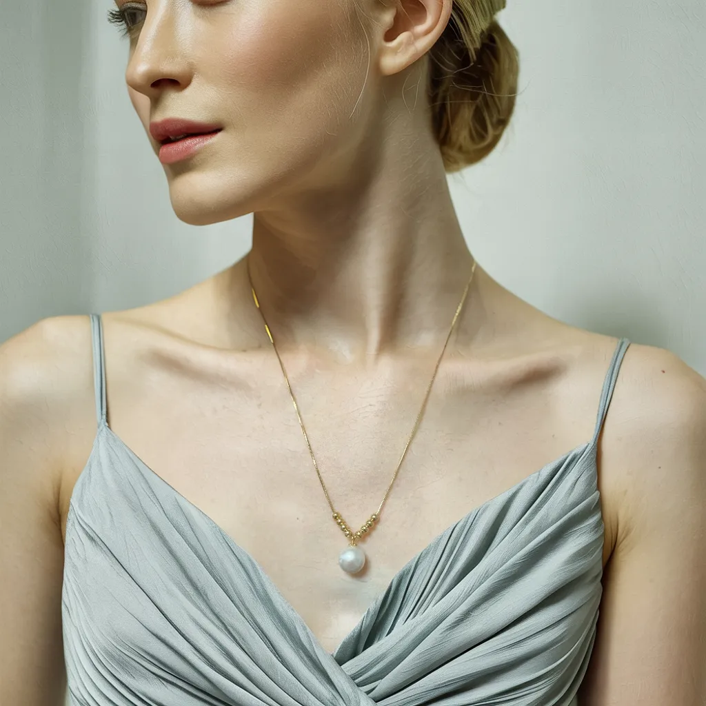 Elegant Beauty AAAA-Grade Pearl Pendant Necklace sold by Jescojes product image thumbnail 5