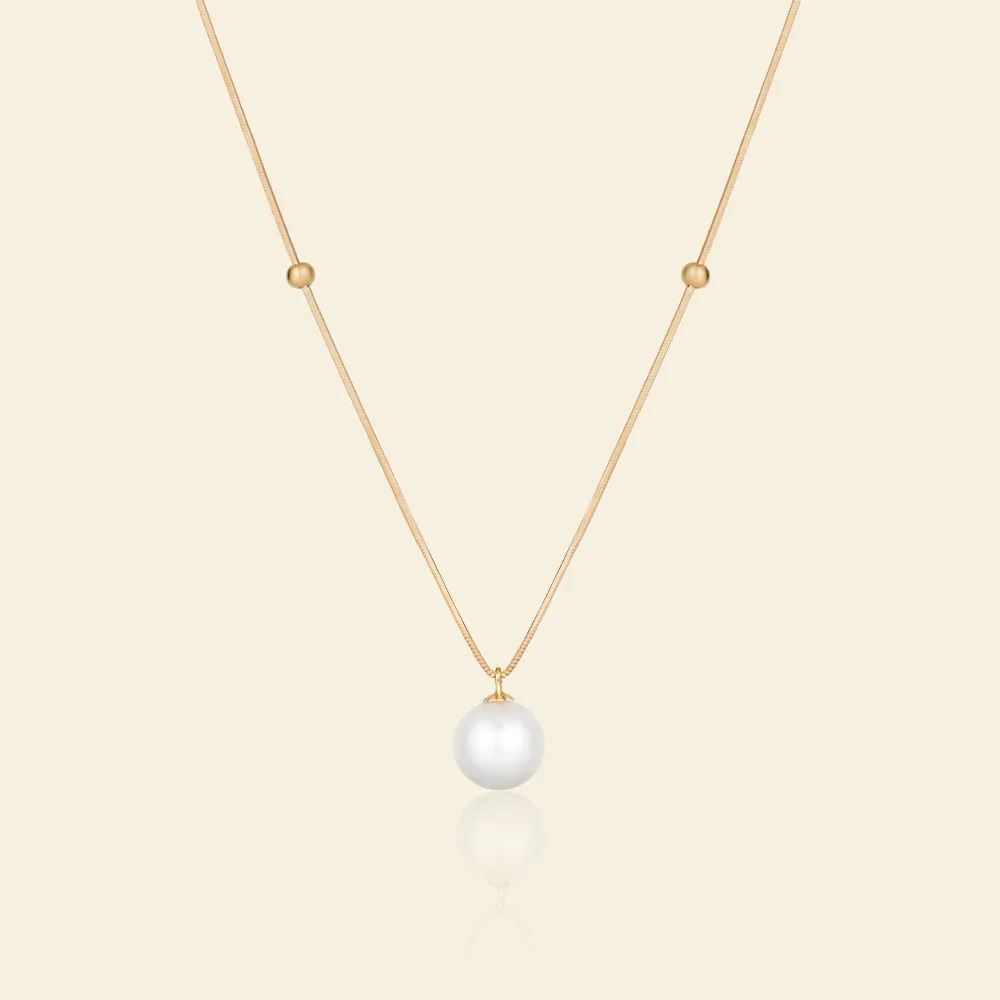 Elegant Beauty AAAA-Grade Pearl Pendant Necklace sold by Jescojes