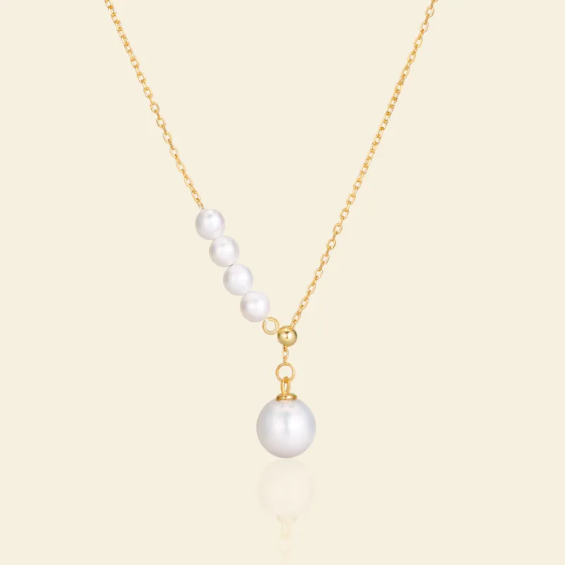 Luminous AAAA-Grade Pearls Pendant Necklace sold by Jescojes