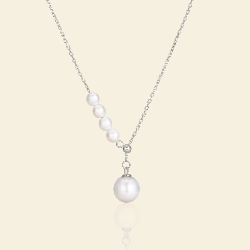 Luminous AAAA-Grade Pearls Pendant Necklace sold by Jescojes product image thumbnail 3