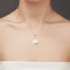 18K Gold AAAA Pearl Waterdrop Pendant Necklace sold by Jescojes