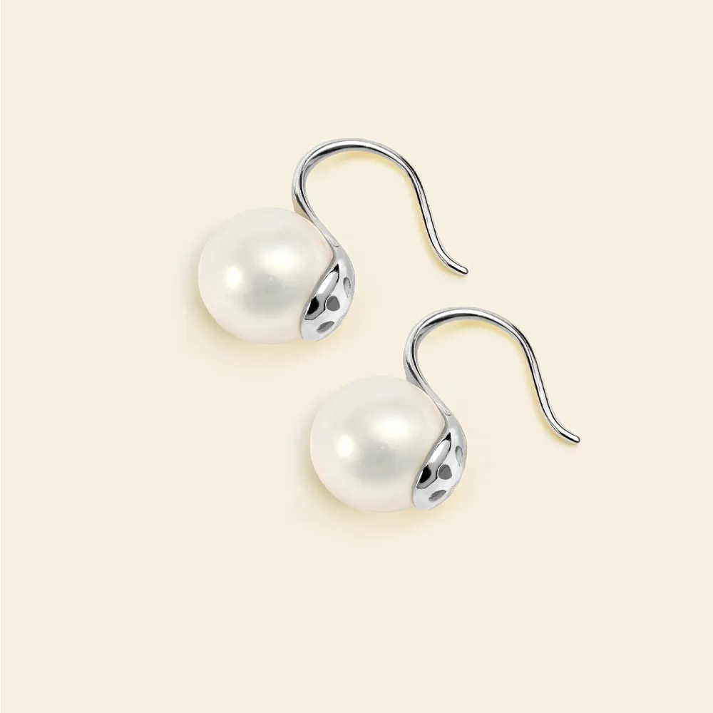 The Charming | Akoya Pearl Drop Earrings sold by Jescojes product image thumbnail 5