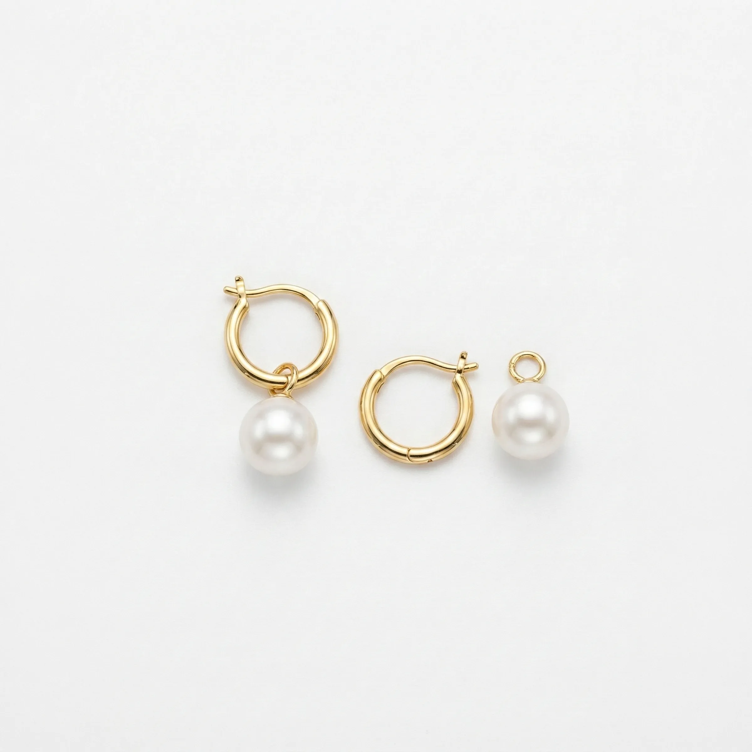 Elegant Multi-Wear AAAA Pearl Drop Earrings sold by Jescojes