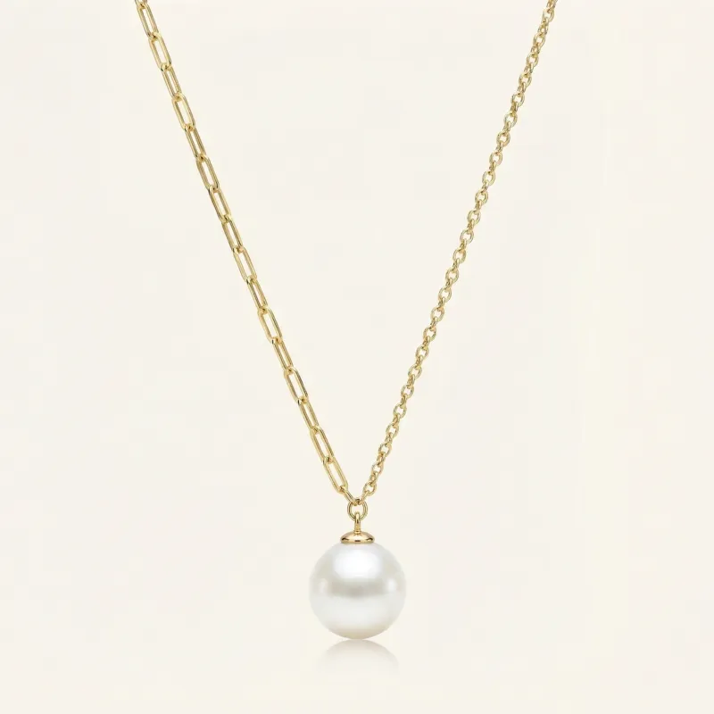 Chic AAAA Pearl Pendant Necklace sold by Jescojes