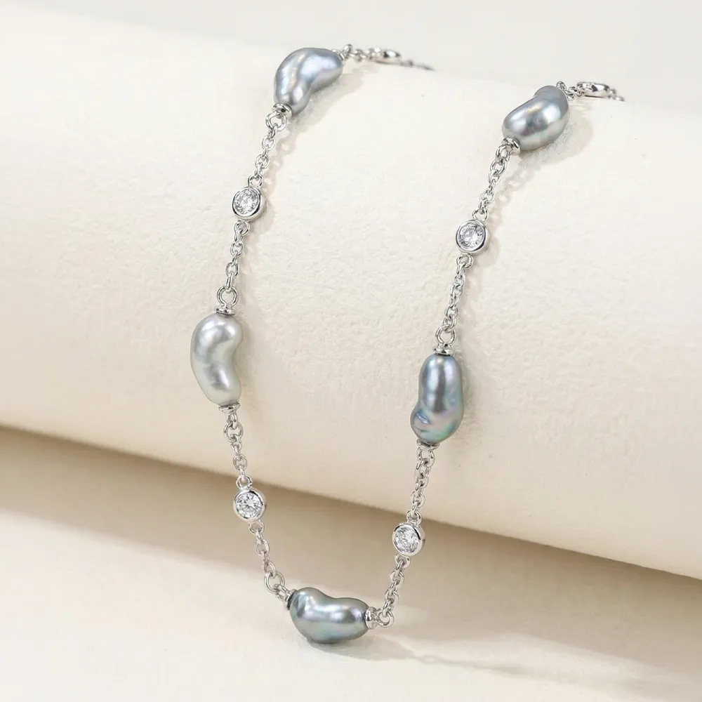 Organic Luxury Tahitian Keshi Pearl Bracelet sold by Jescojes product image thumbnail 4