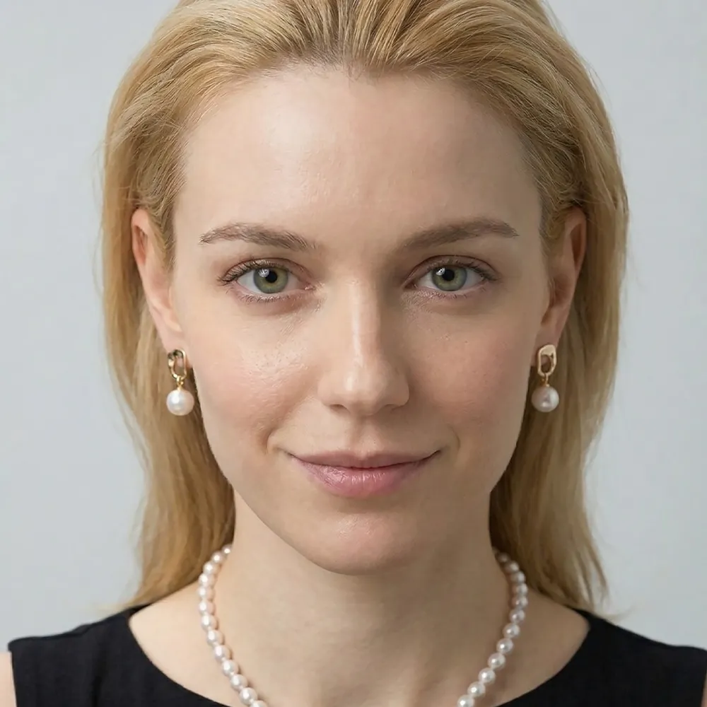 The Frame | Pearl Drop Earrings sold by Jescojes product image thumbnail 3