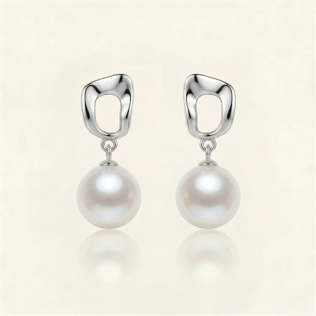 The Frame | Pearl Drop Earrings sold by Jescojes product image thumbnail 4