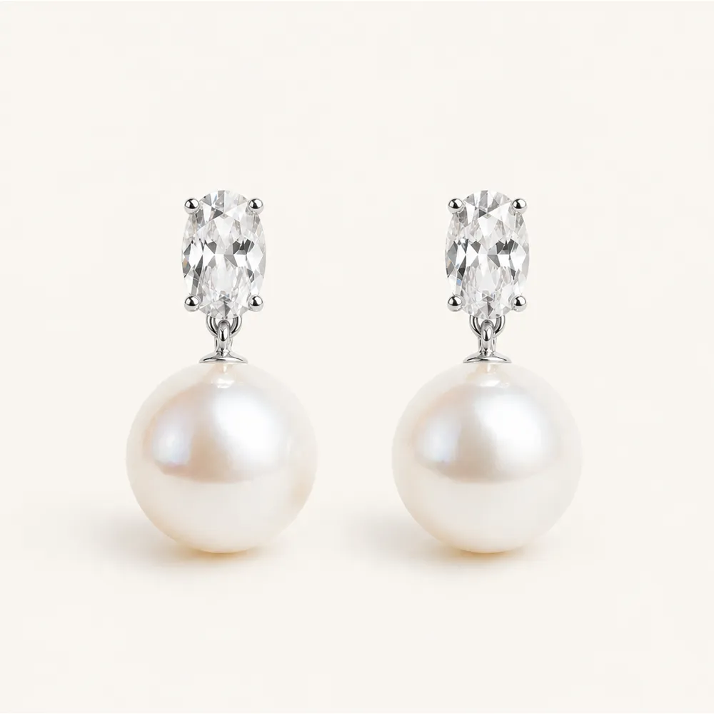 The Ovale | Aurora Pearl Earrings sold by Jescojes product image thumbnail 5