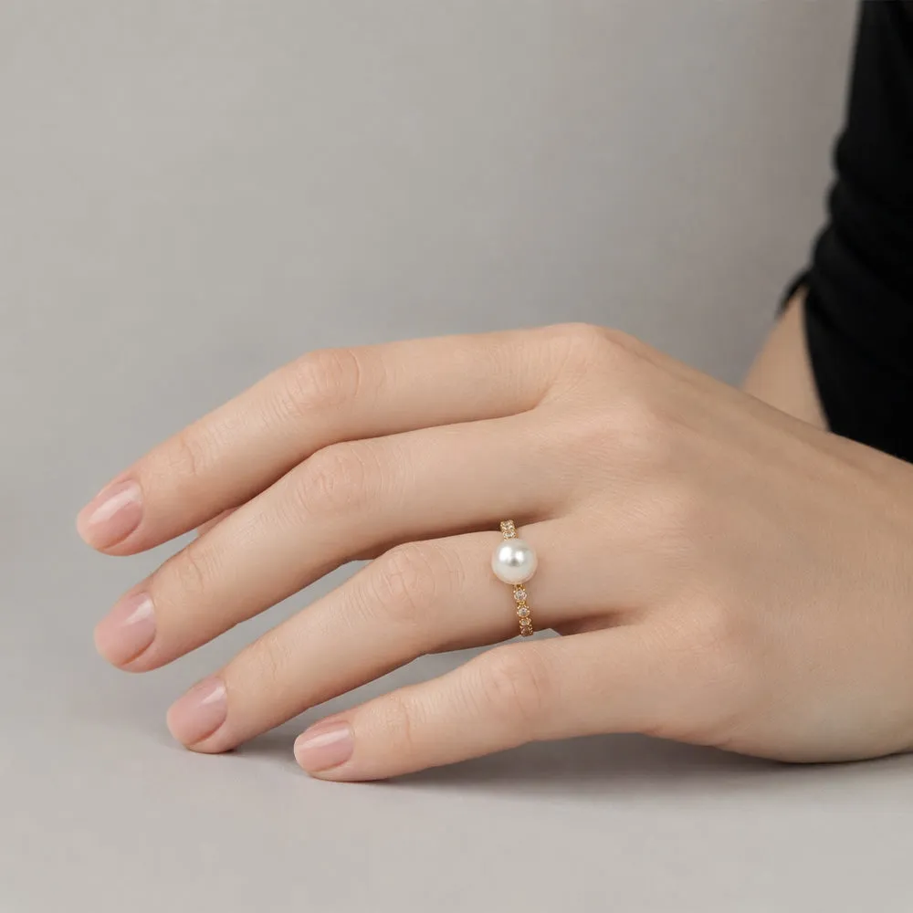 The Grace | Aurora Pearl Ring sold by Jescojes product image thumbnail 3