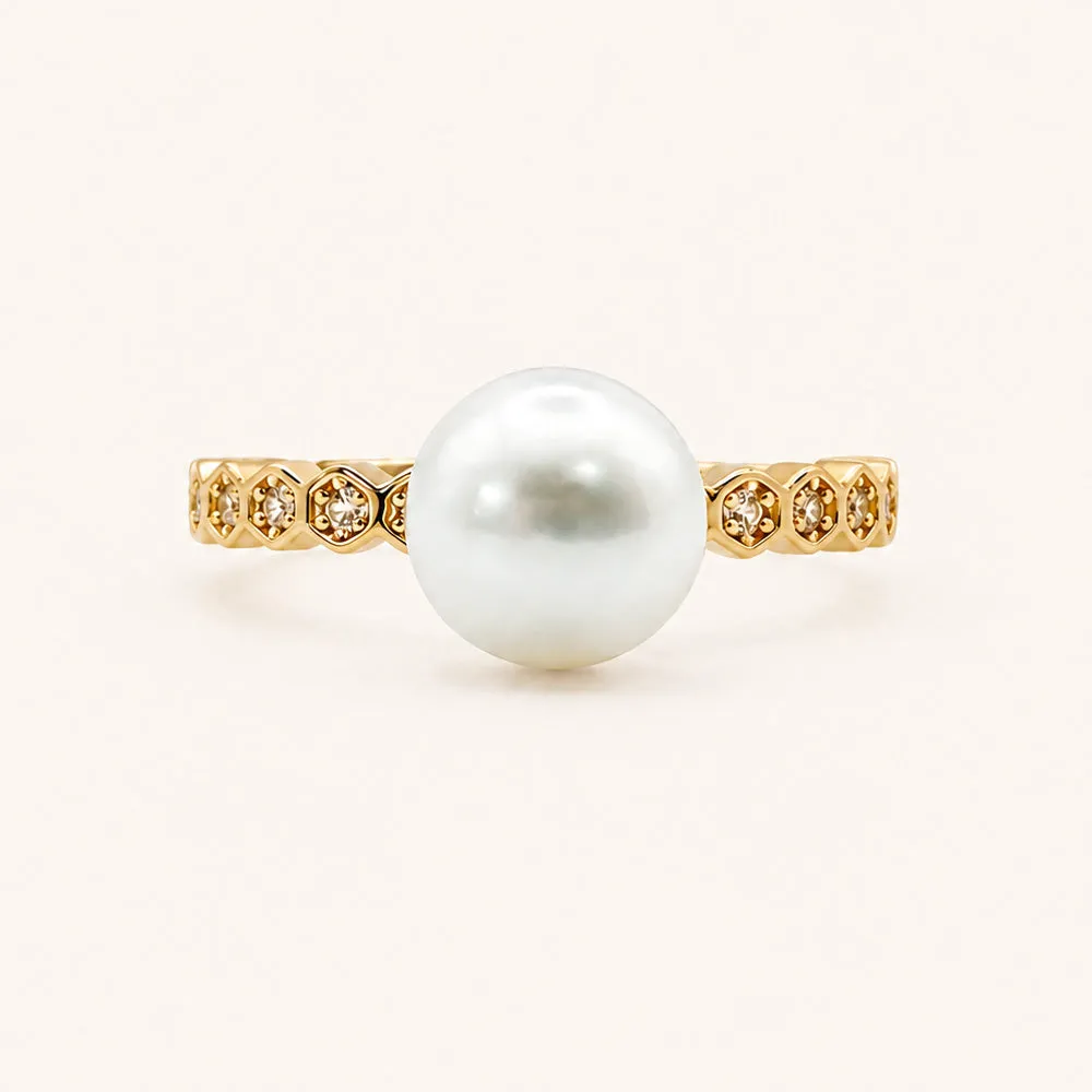 The Grace | Aurora Pearl Ring sold by Jescojes product image thumbnail 4
