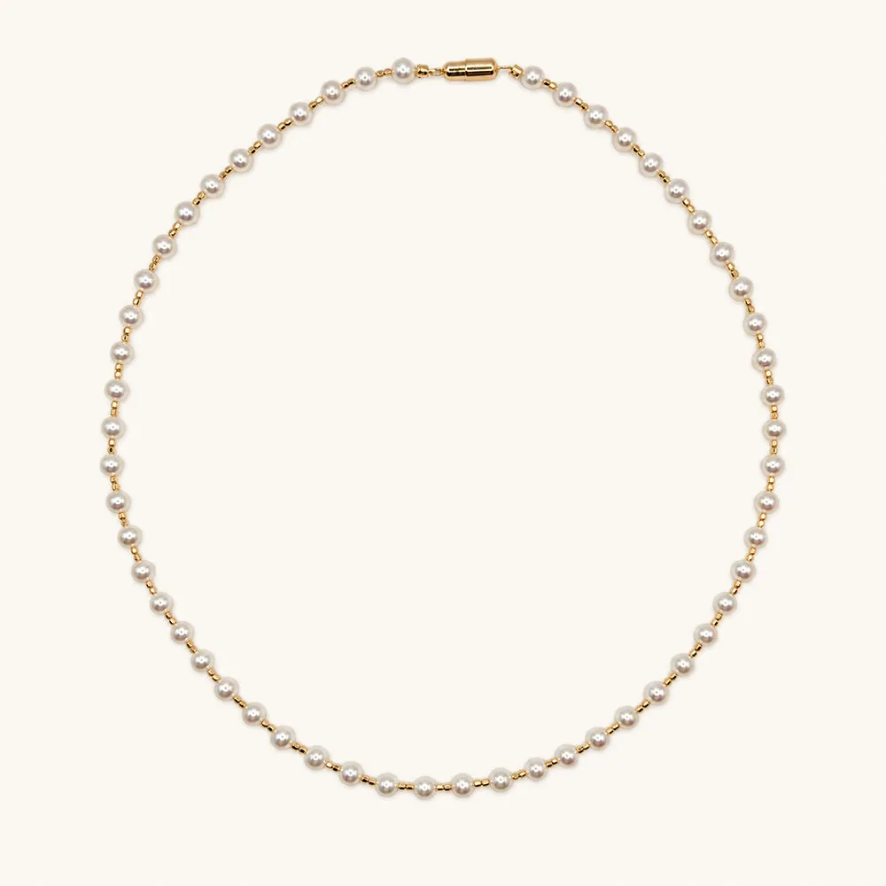 L'Aube | Aurora Pearl Necklace sold by Jescojes