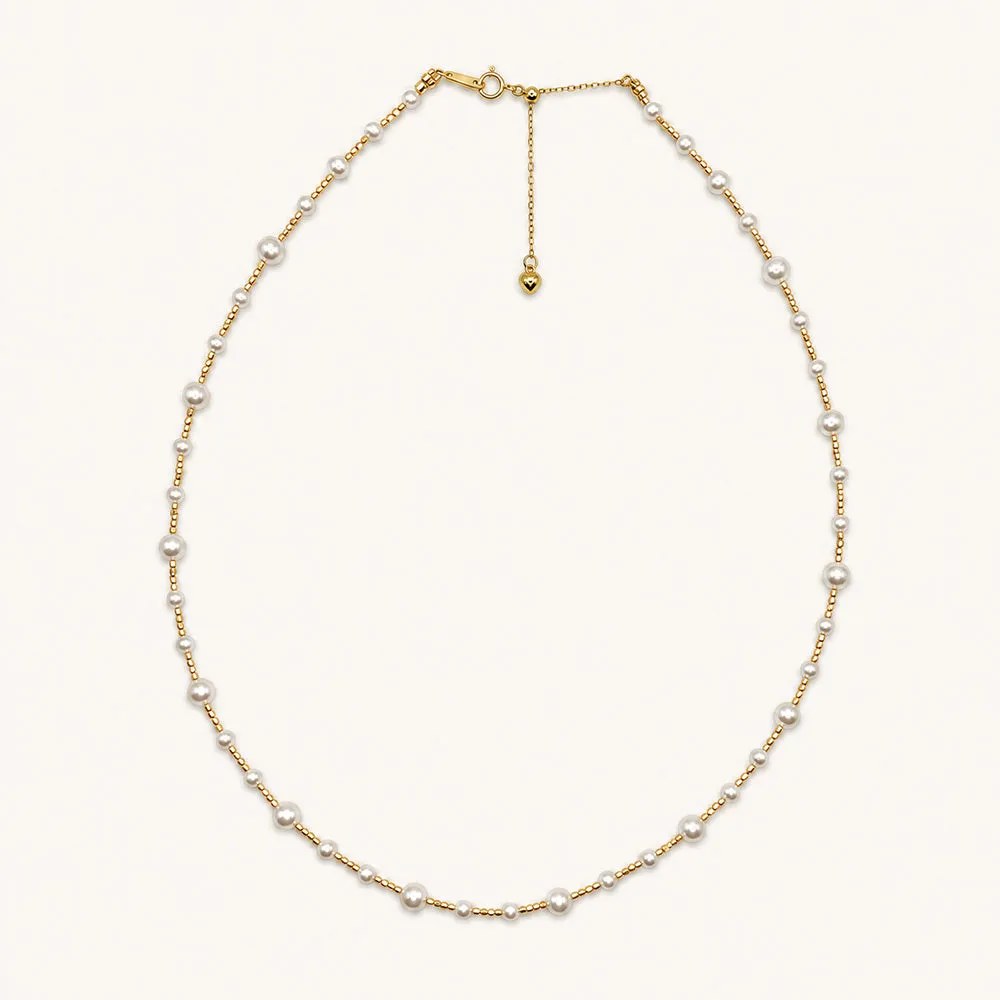 La Lumière | Aurora Pearl Necklace sold by Jescojes