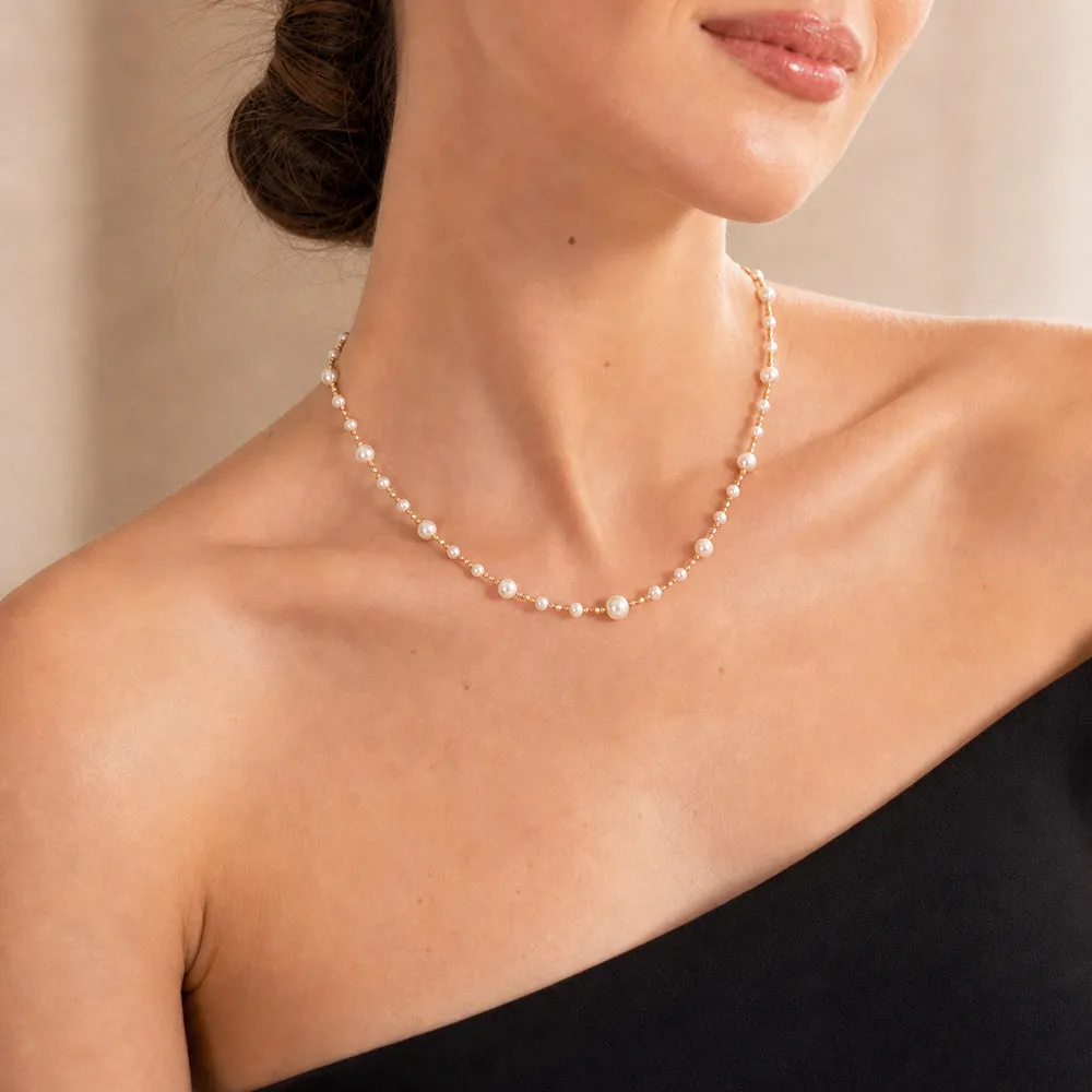 La Lumière | Aurora Pearl Necklace sold by Jescojes product image thumbnail 2