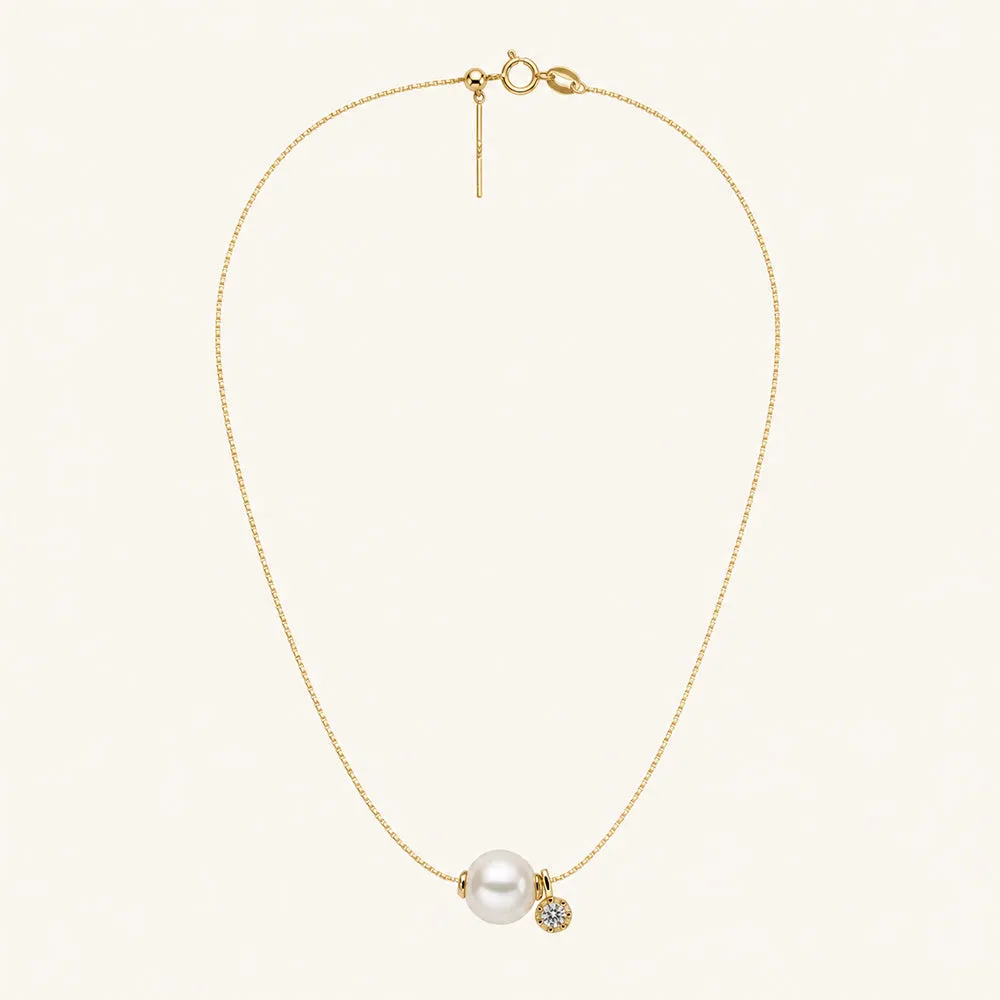 L’Harmonie Lumineuse | Aurora Pearl Pendant Necklace sold by Jescojes product image thumbnail 4