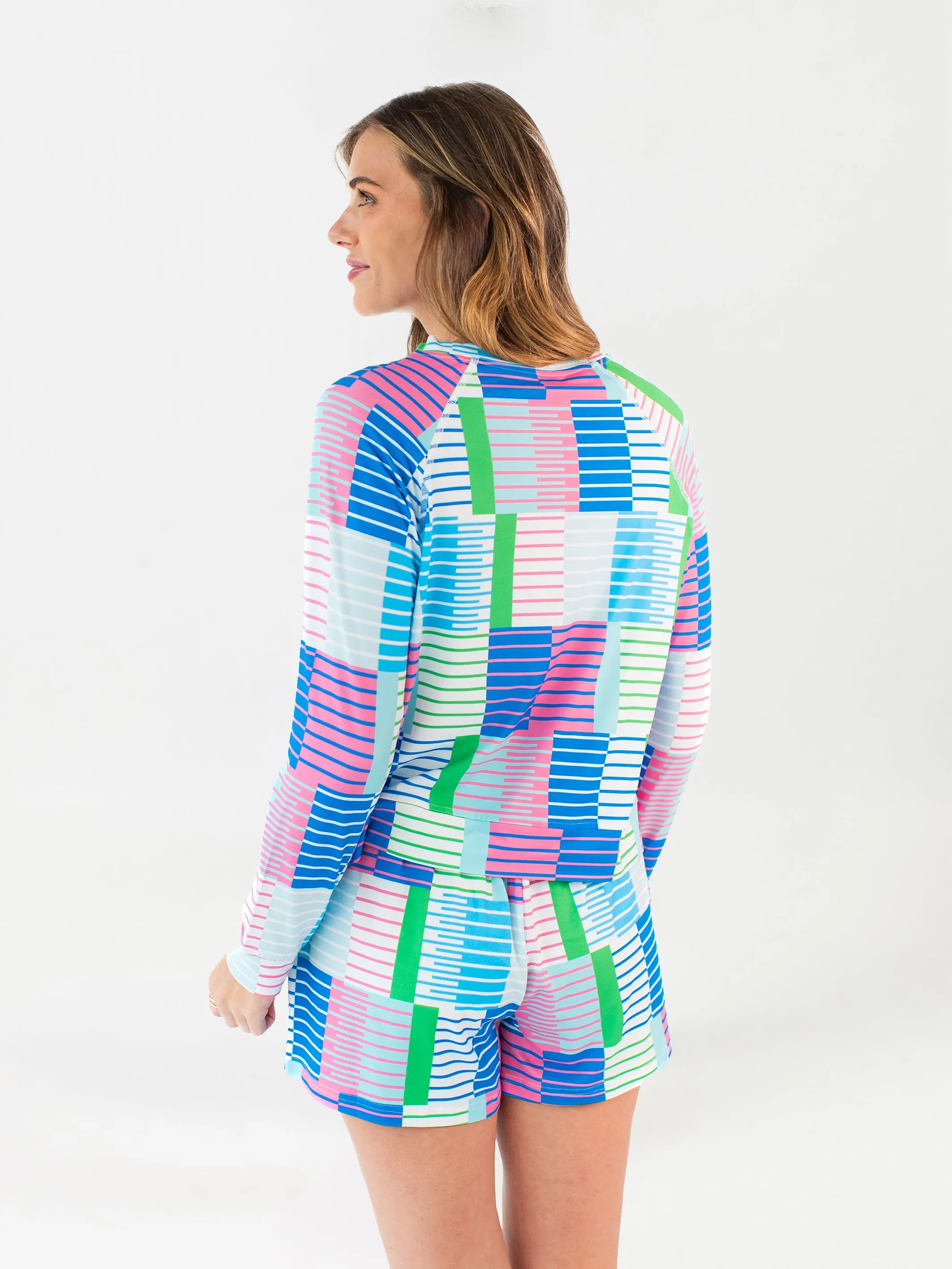 FINAL SALE - Women's Annie Shorts Set | Yacht Club sold by Mary Square product image thumbnail 3