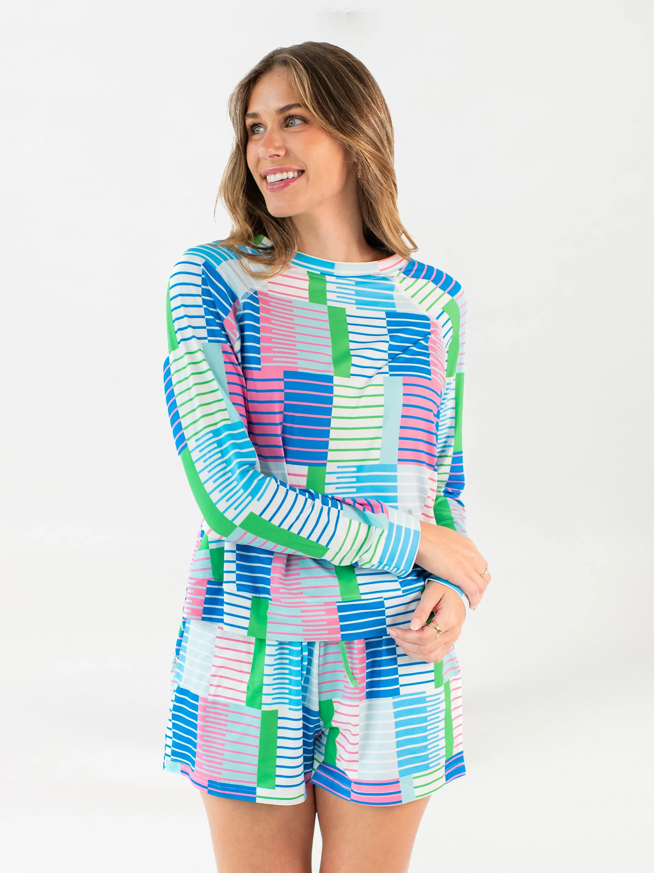 FINAL SALE - Women's Annie Shorts Set | Yacht Club sold by Mary Square product image thumbnail 2