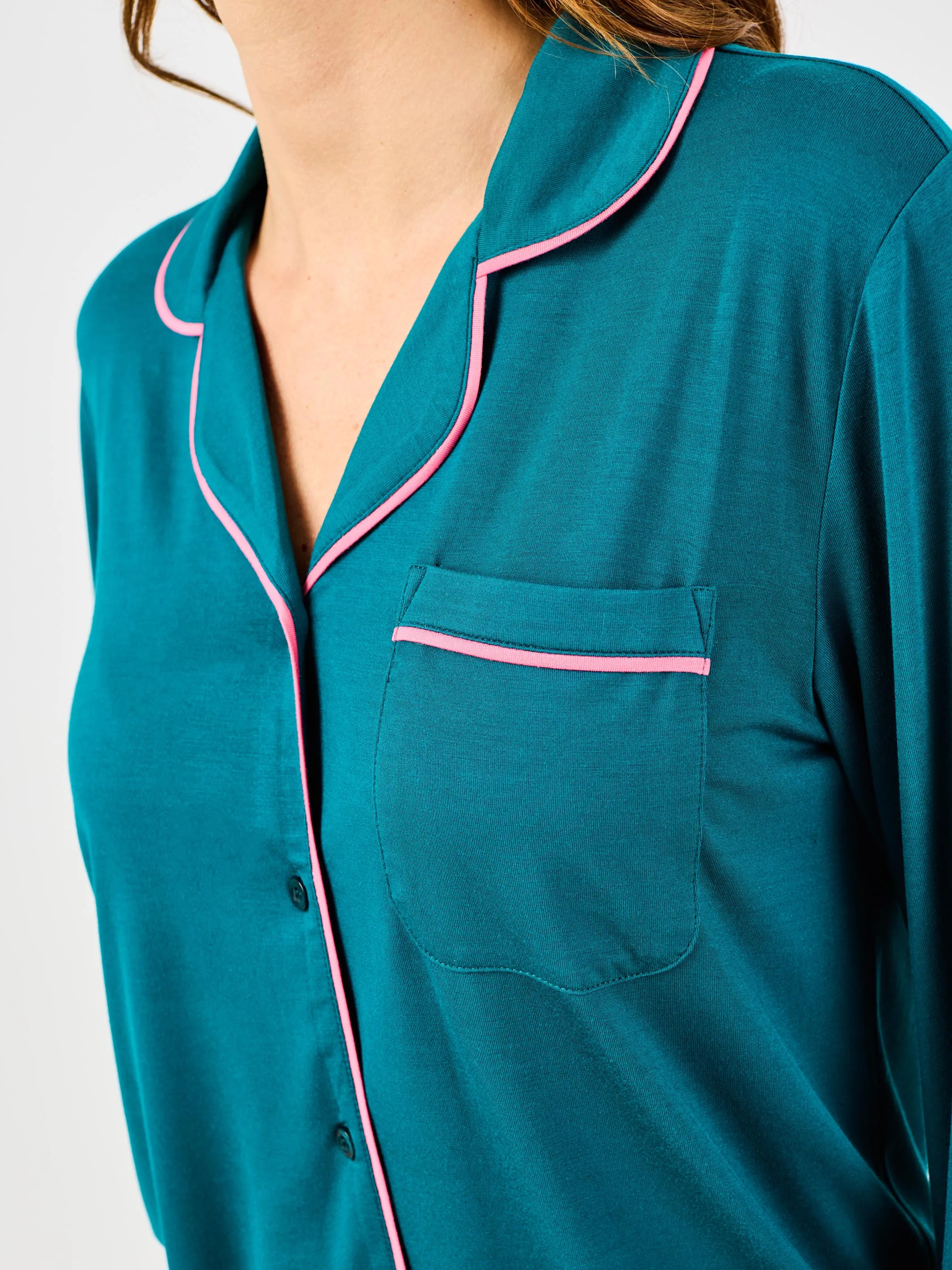 Women's Charlotte Top | Teal sold by Mary Square product image thumbnail 4
