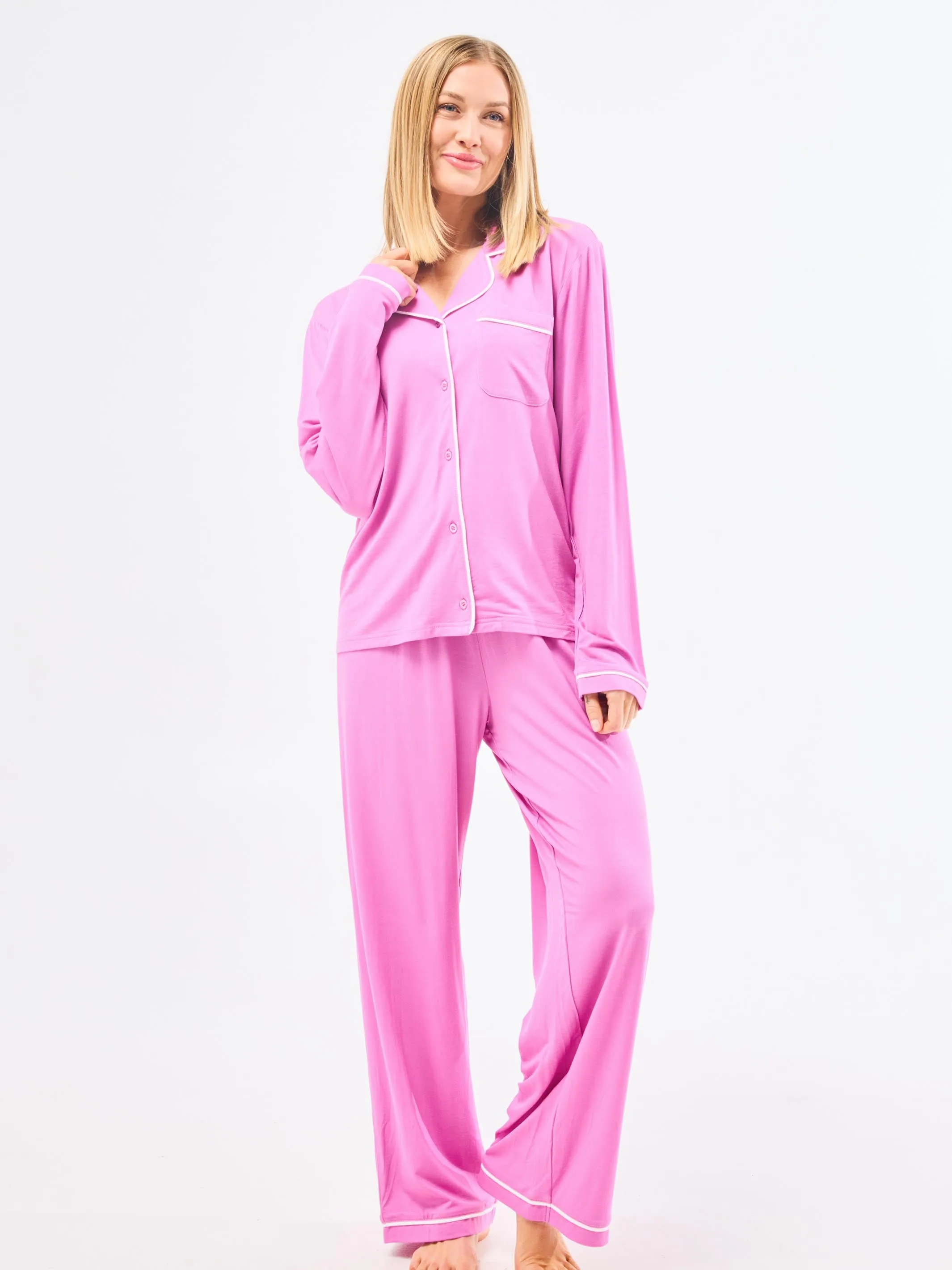 Women's Charlotte Pants | Orchid sold by Mary Square