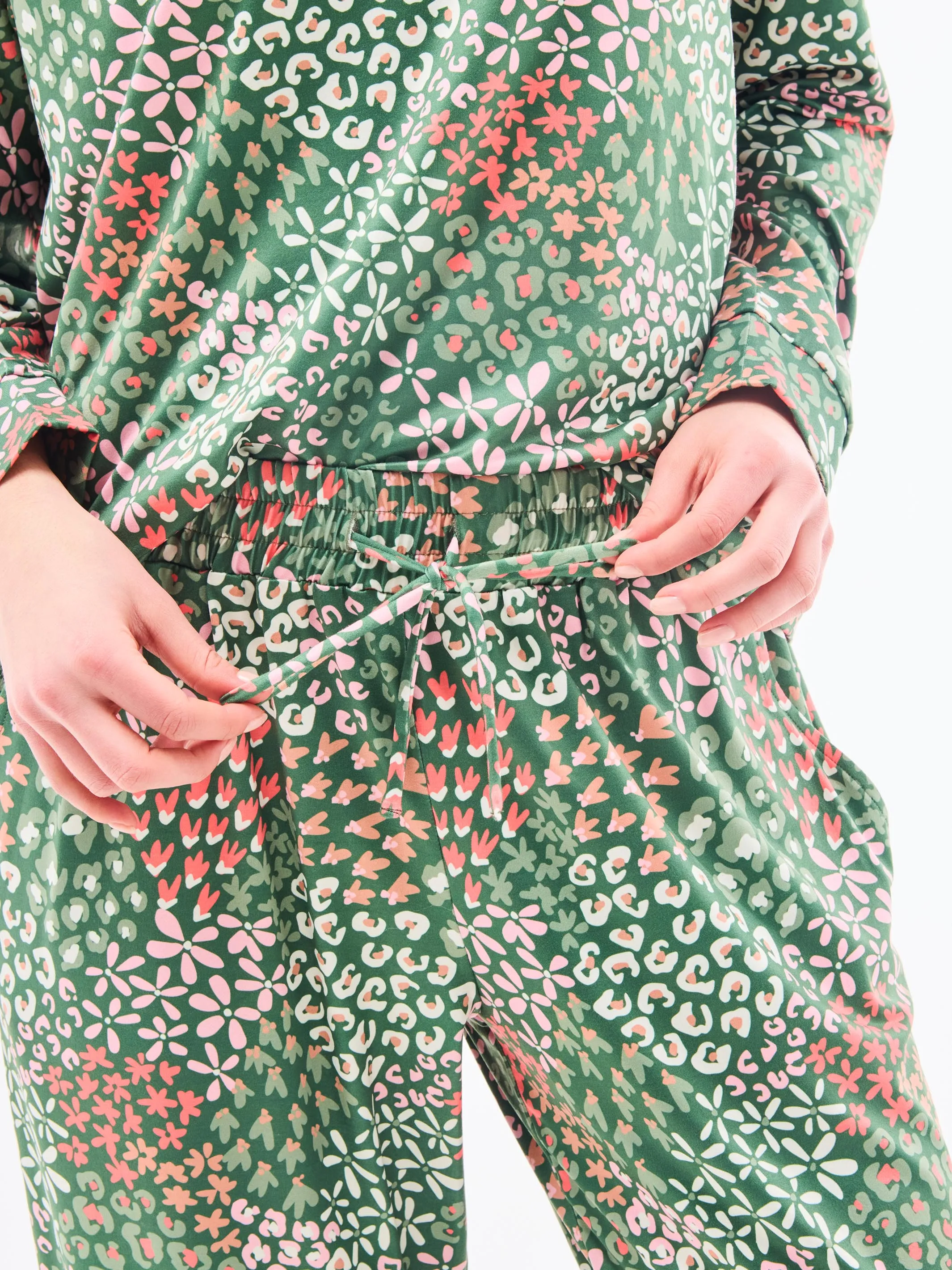 Women's Annie Pants Set | Open Meadows Green sold by Mary Square product image thumbnail 2