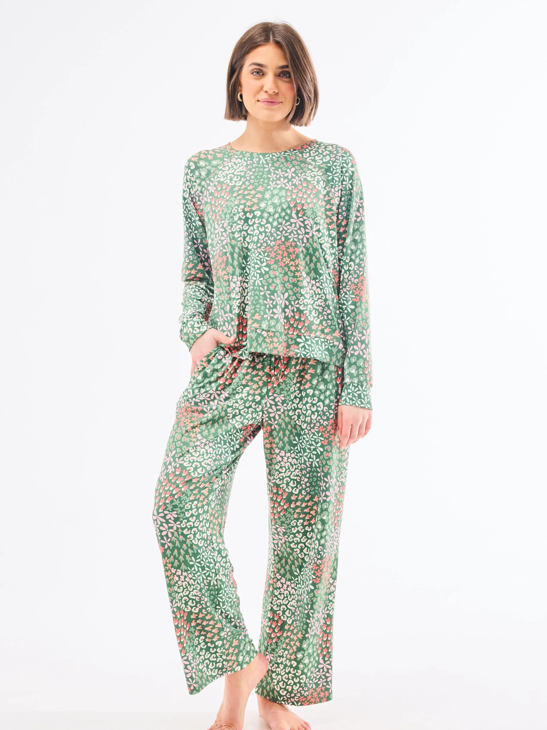 Women's Annie Pants Set | Open Meadows Green sold by Mary Square product image thumbnail 5