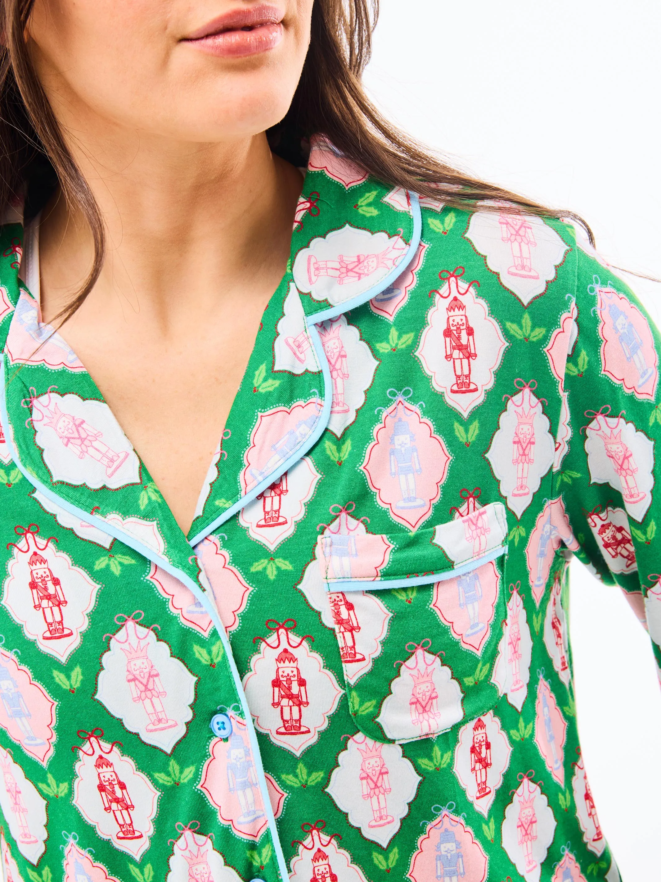 Women's Charlotte Pants Set | Christmas Cavalry sold by Mary Square product image thumbnail 3