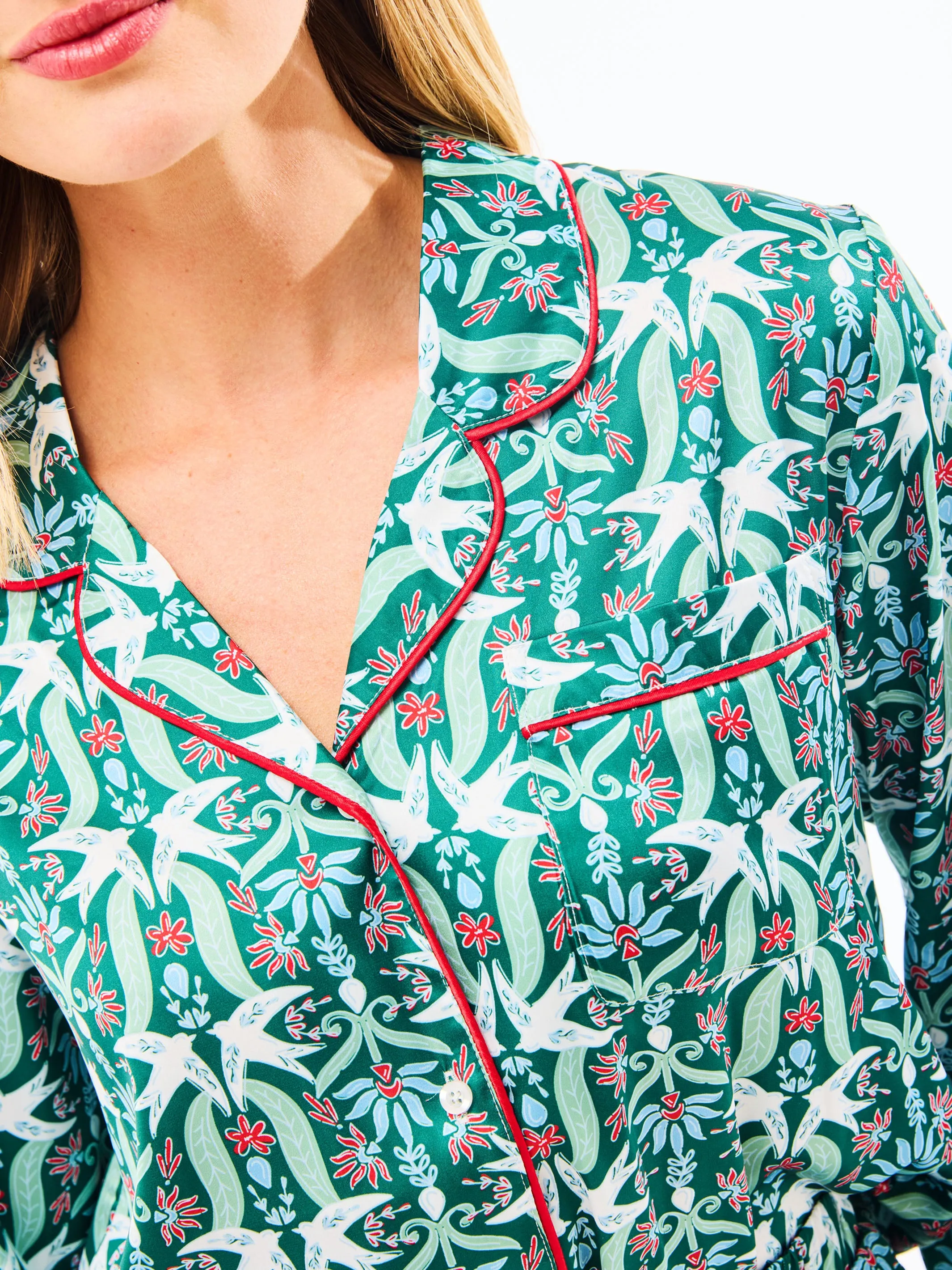 Women's Charlotte Satin Pants Set | Gossamer Wings sold by Mary Square product image thumbnail 5