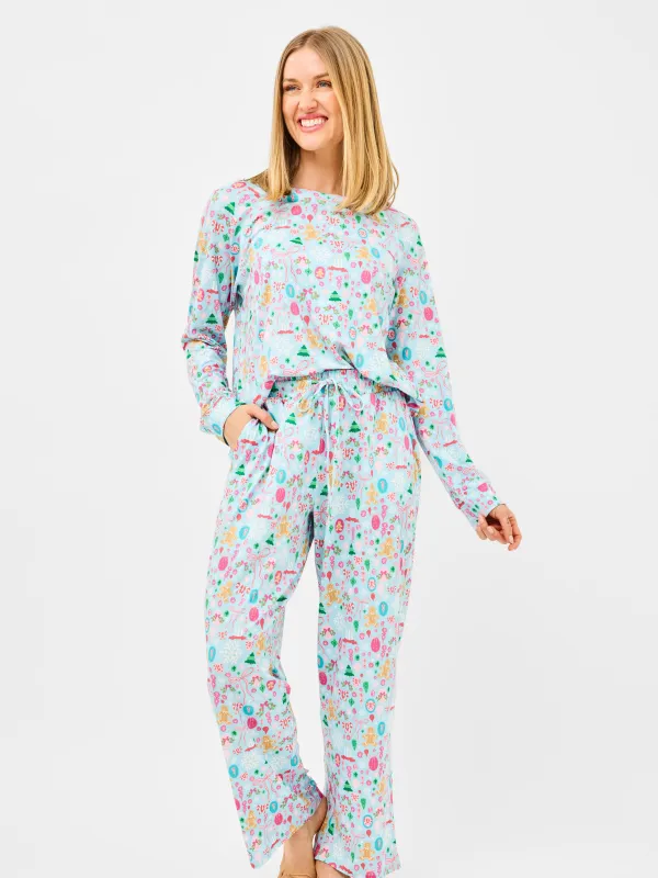 Women's Annie Pants Set | Jolly Jubilee sold by Mary Square