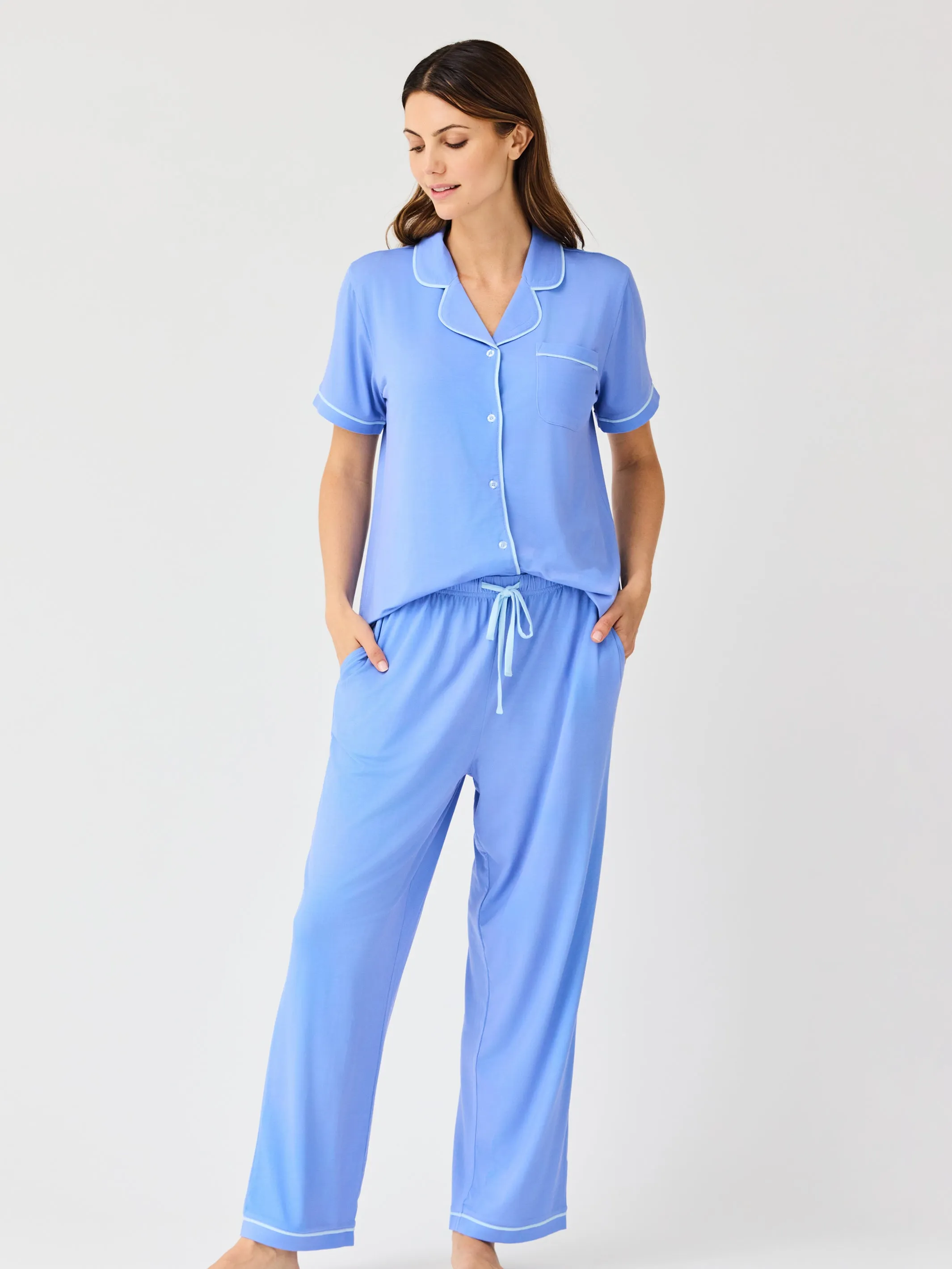 Women's Charlotte Pants Set | Blue sold by Mary Square product image thumbnail 3