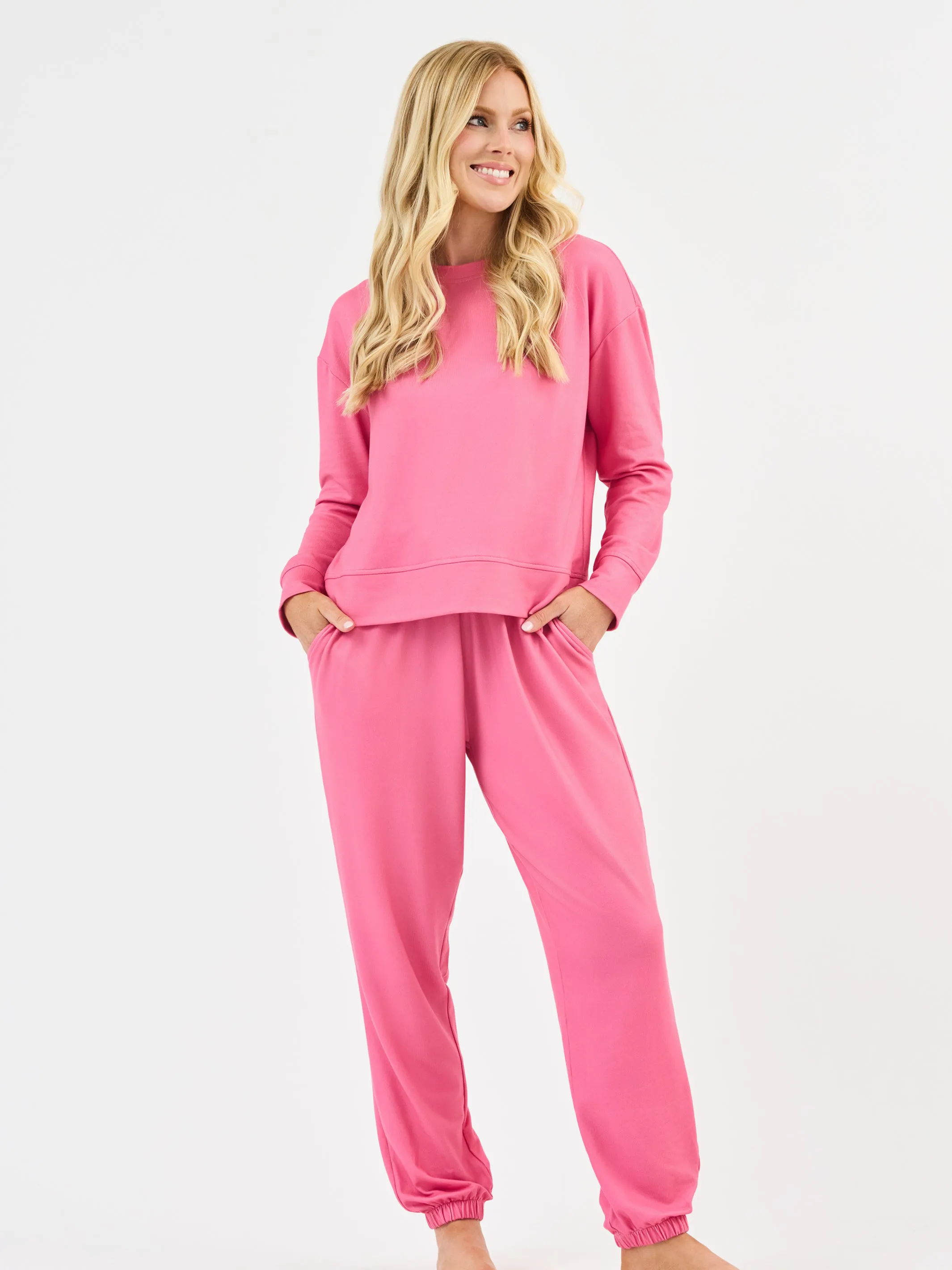 Sophie Jogger Set | Pink sold by Mary Square product image thumbnail 3