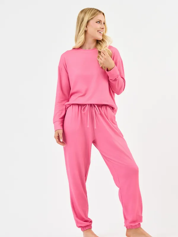 Sophie Jogger Set | Pink sold by Mary Square
