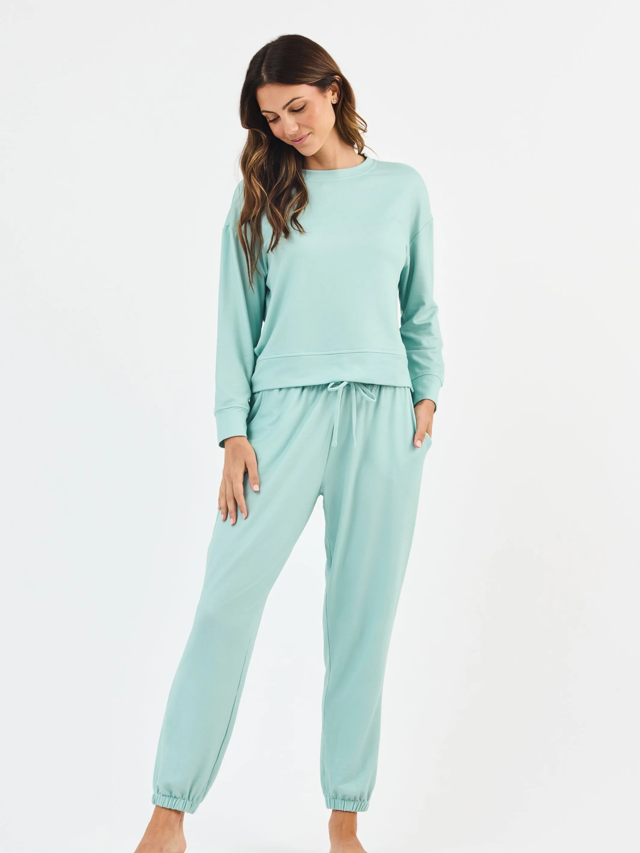 Sophie Jogger Set | Seafoam sold by Mary Square product image thumbnail 5