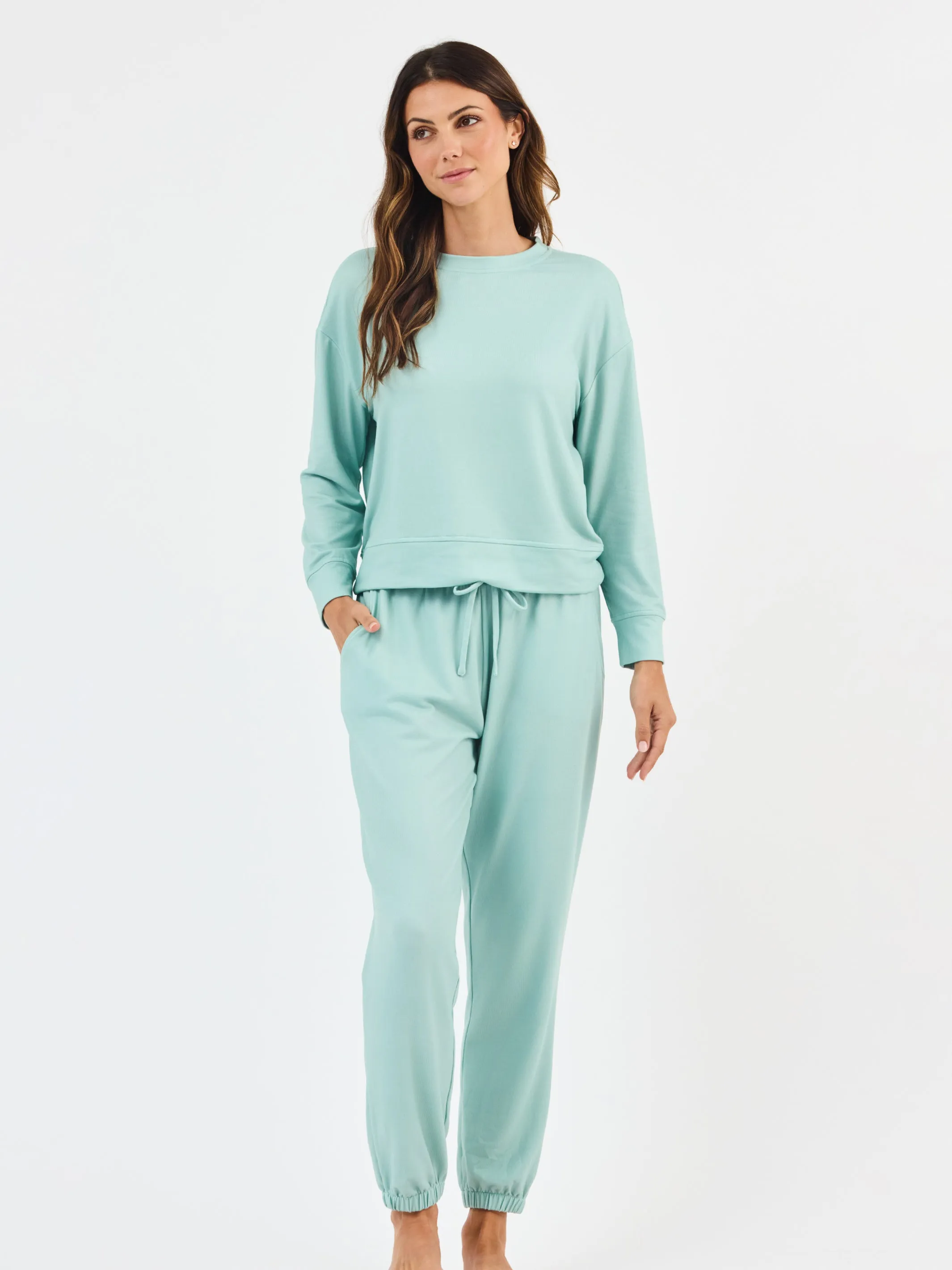 Sophie Jogger Set | Seafoam sold by Mary Square product image thumbnail 4