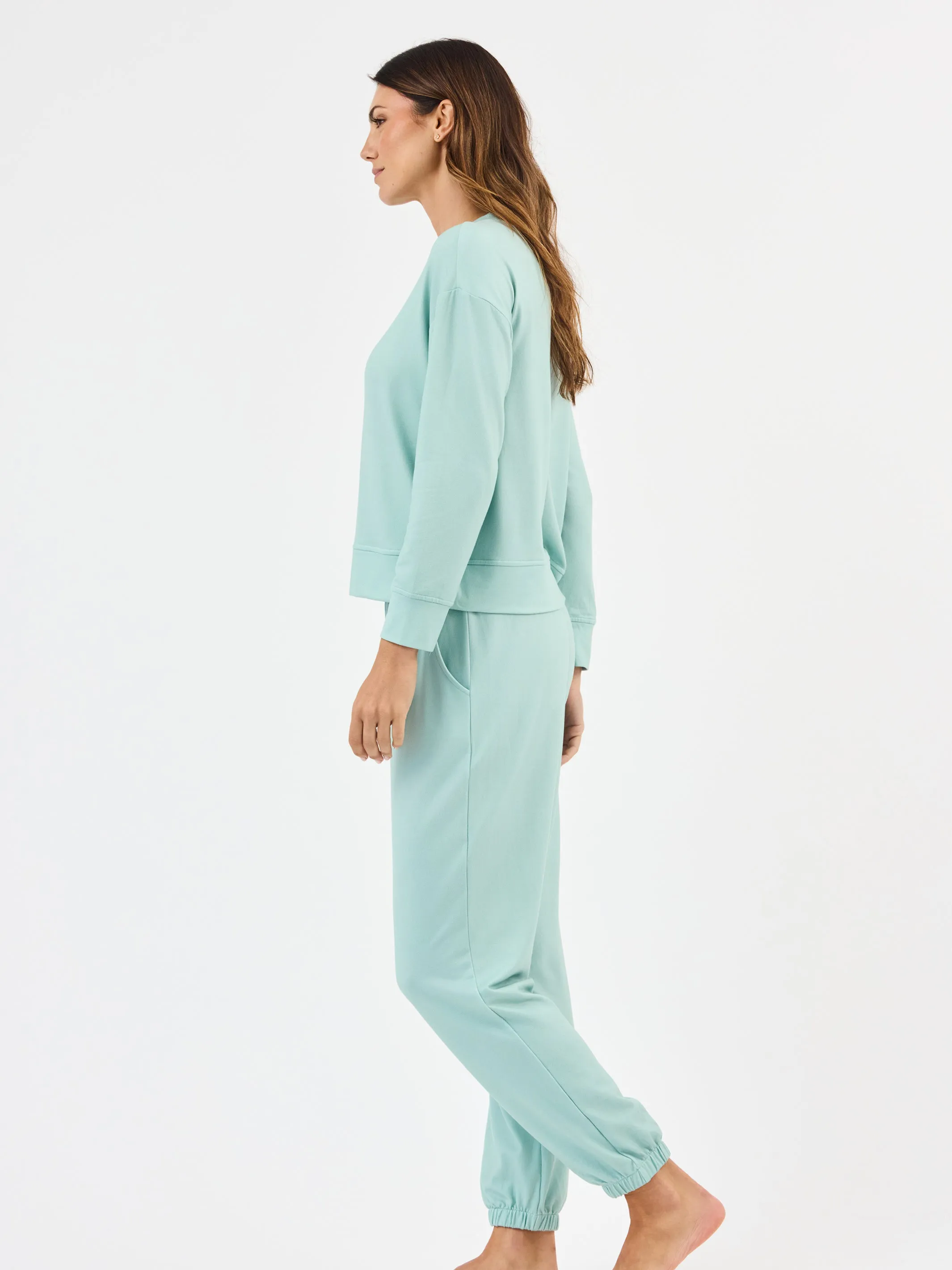 Sophie Jogger Set | Seafoam sold by Mary Square product image thumbnail 3