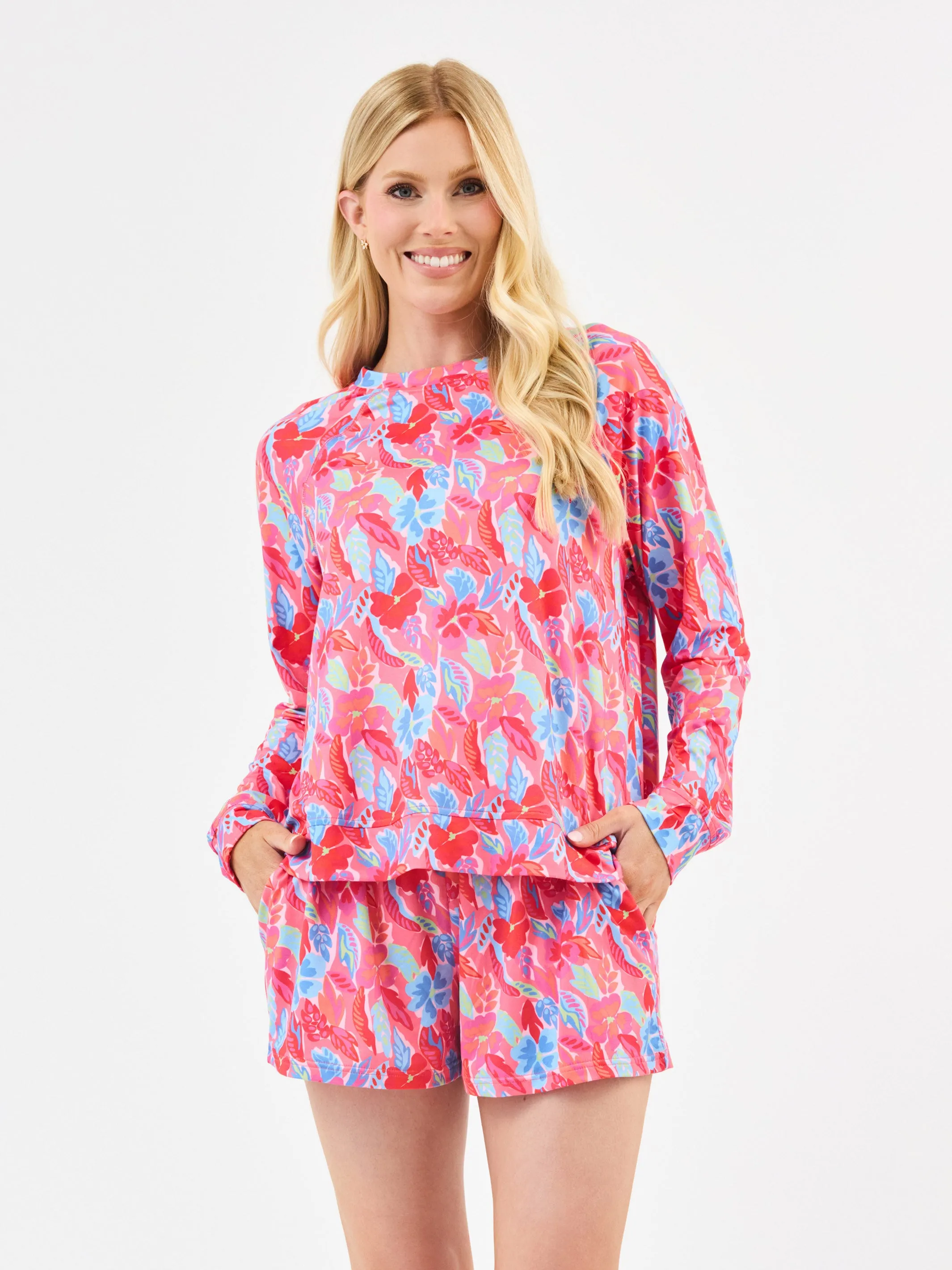 Women's Annie Shorts Set | Fiji Breeze Pink sold by Mary Square product image thumbnail 5
