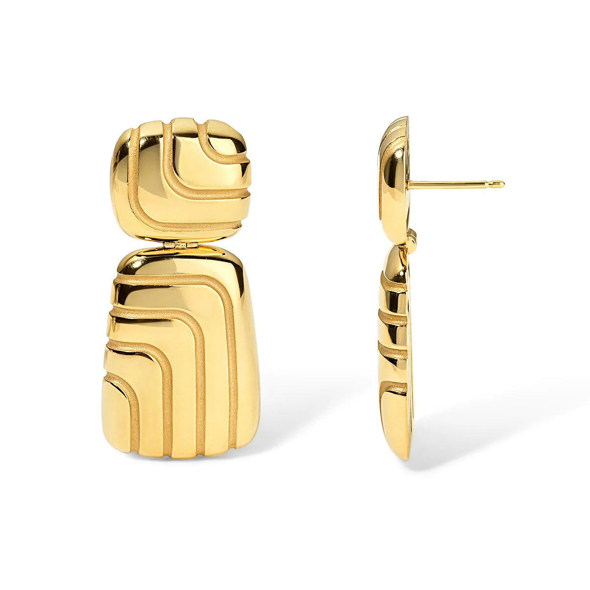 Labyrinth Earrings sold by Pamela Zamore product image thumbnail 4