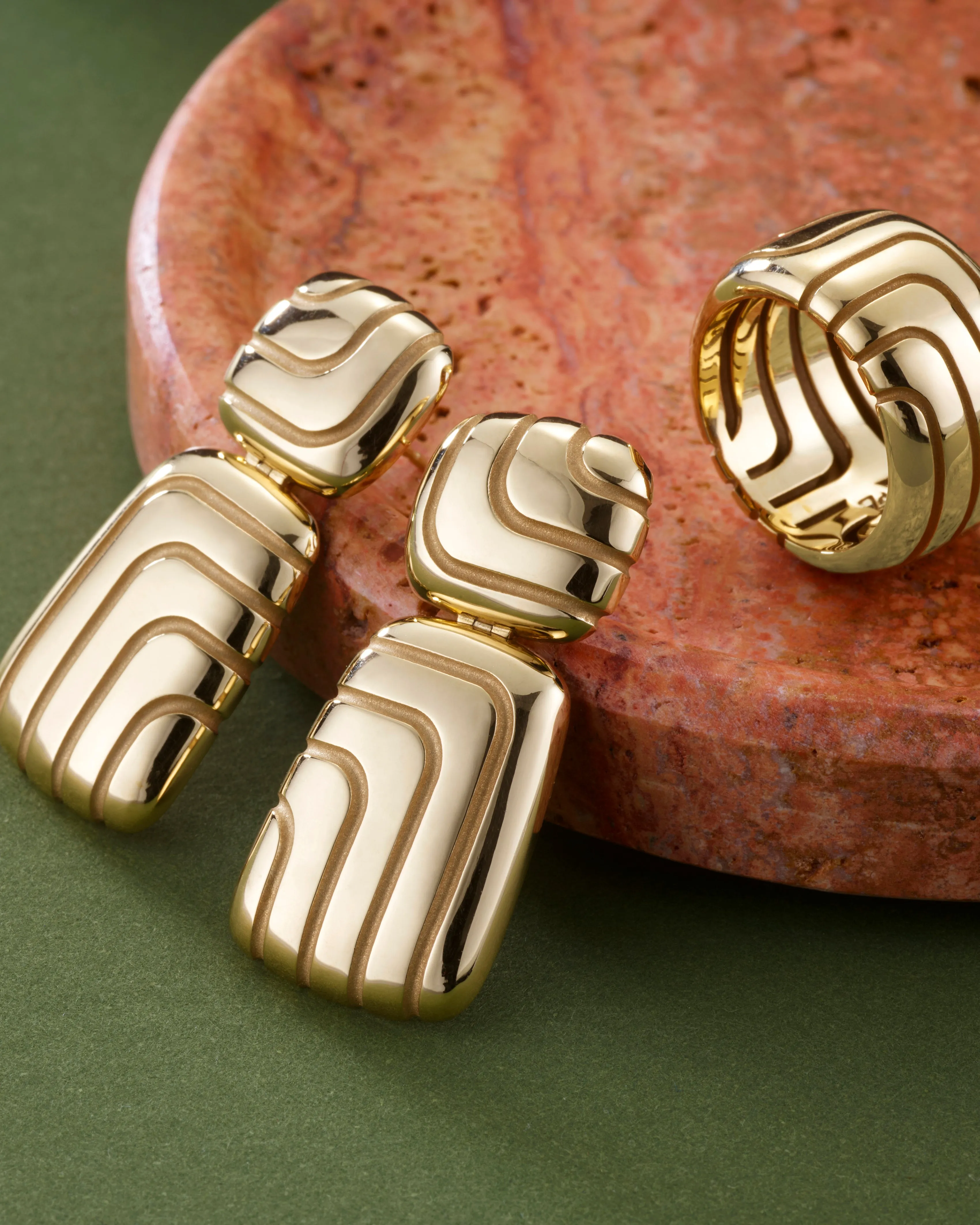 Labyrinth Earrings sold by Pamela Zamore product image thumbnail 3
