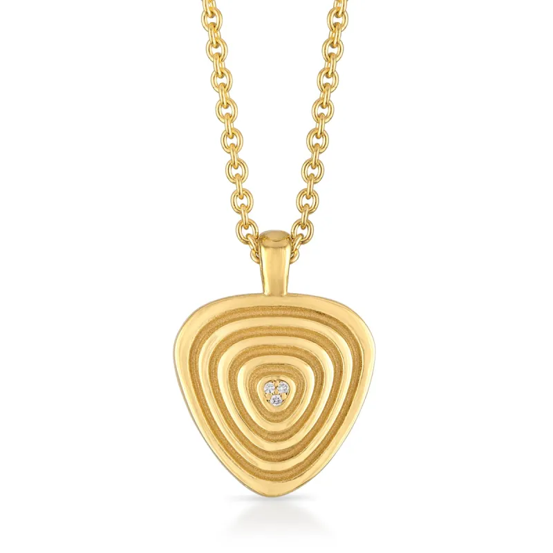 Olo Triangle Pendant Necklace sold by Pamela Zamore