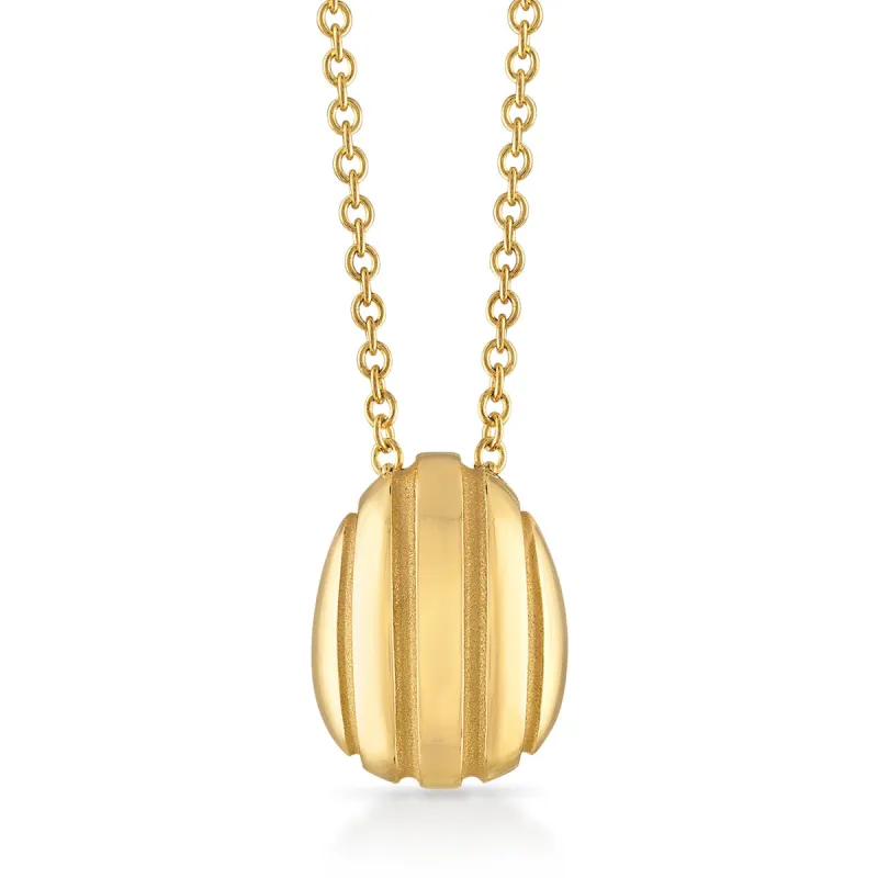 Eos Small Egg Necklace made by Pamela Zamore