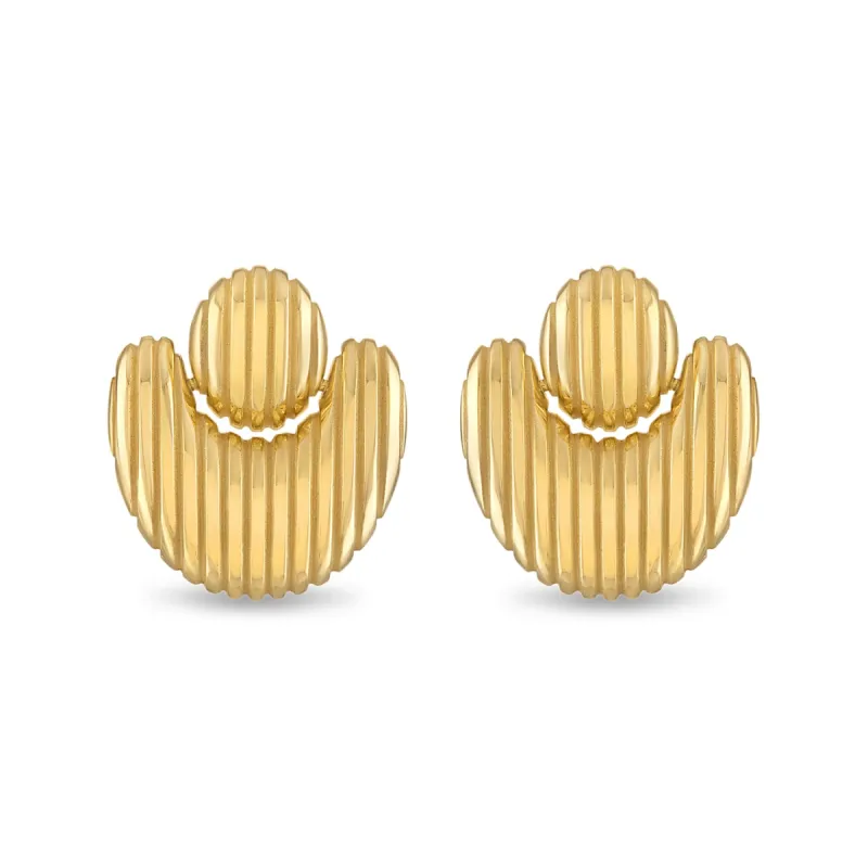 Isla Nest Earrings made by Pamela Zamore