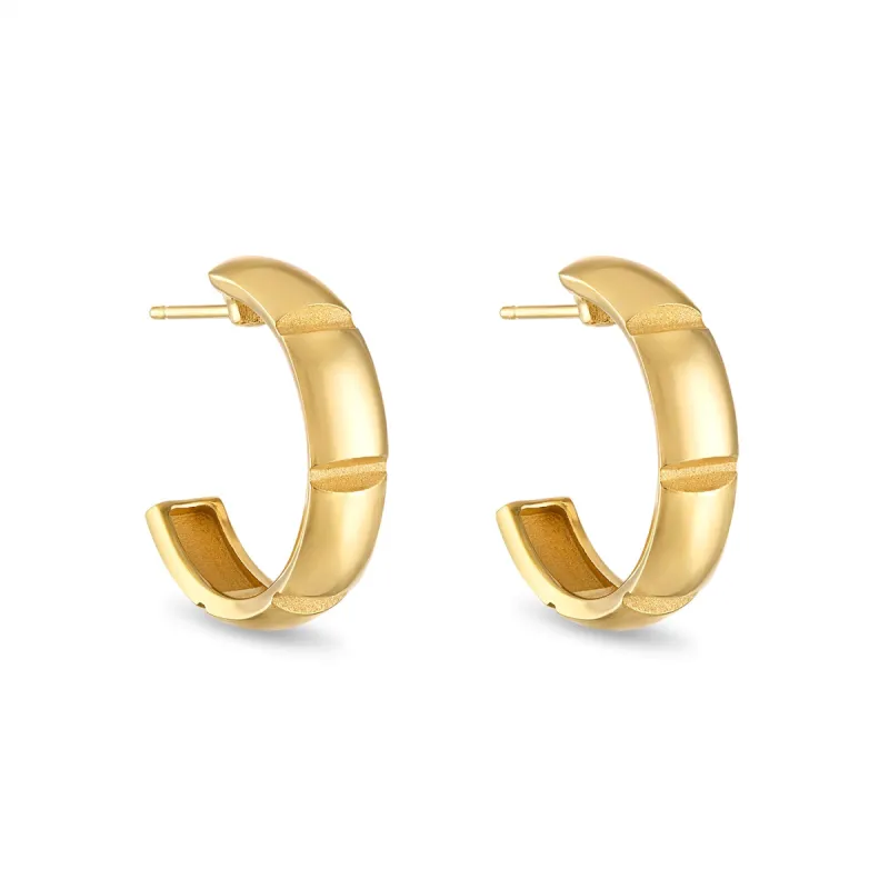 Veda Large Hoop sold by Pamela Zamore