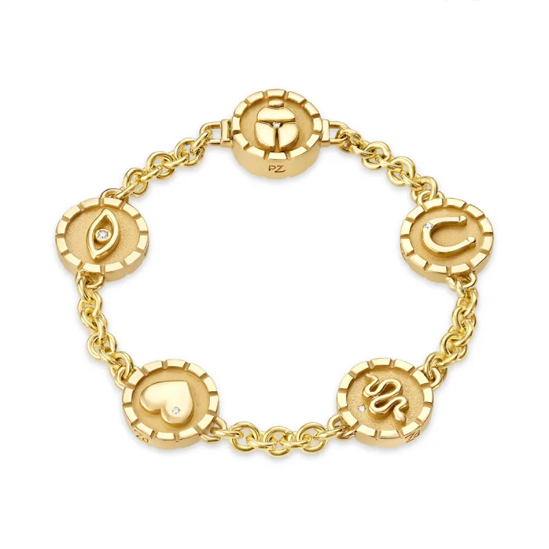 Pharos Five Charm Bracelet sold by Pamela Zamore