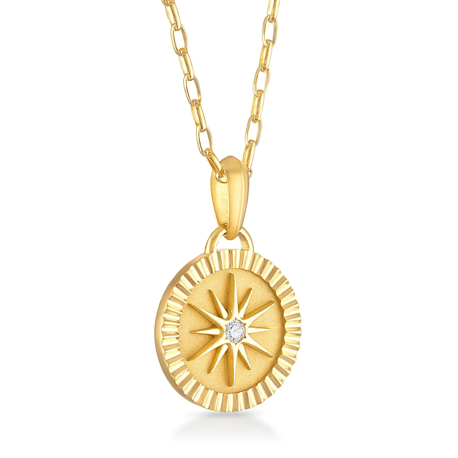 Twelve Point Star Pendant sold by Pamela Zamore