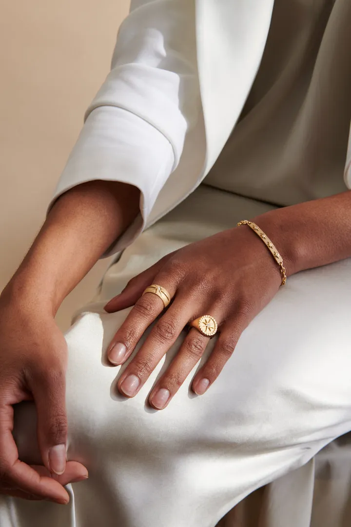 Star Signet Ring sold by Pamela Zamore product image thumbnail 3